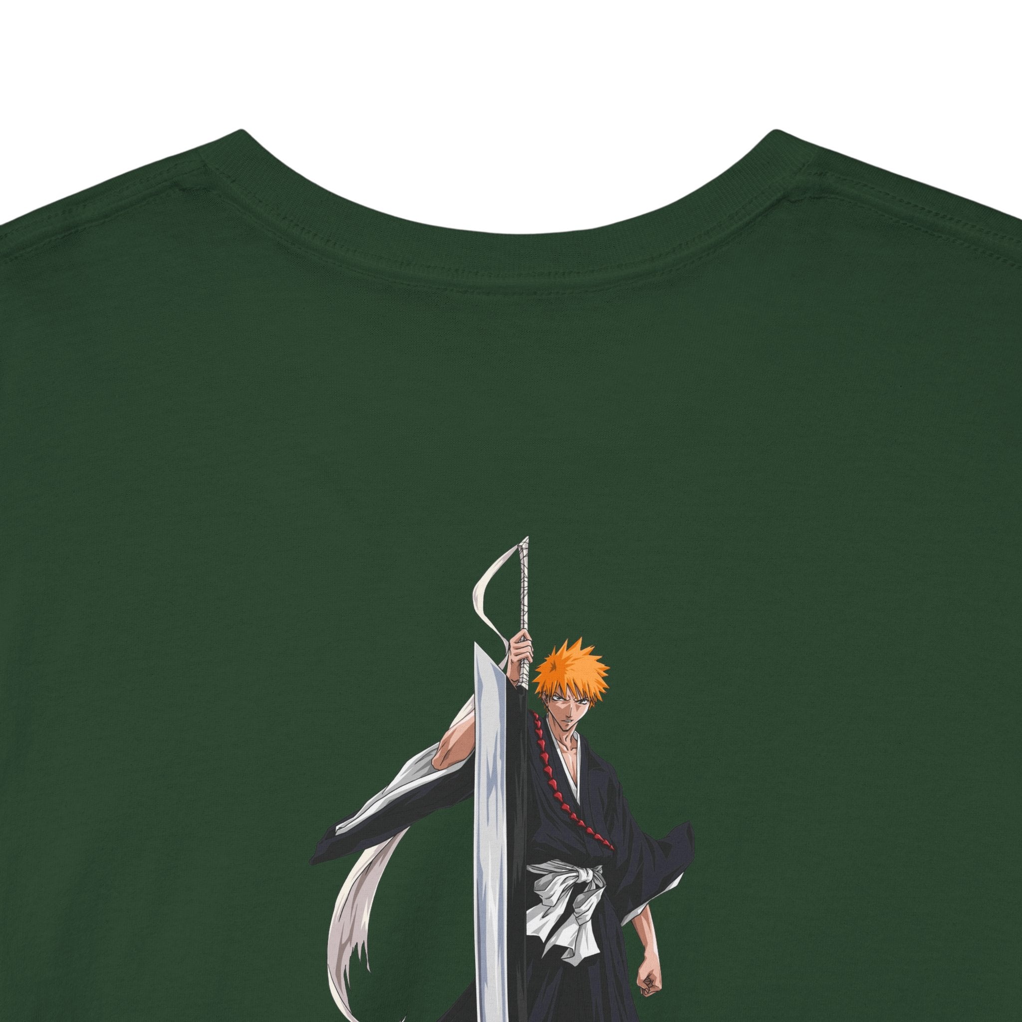 Anime T-Shirt Bleach "Ichigo Kurosaki" Back Graphic PlusVibe (Έως 5XL)