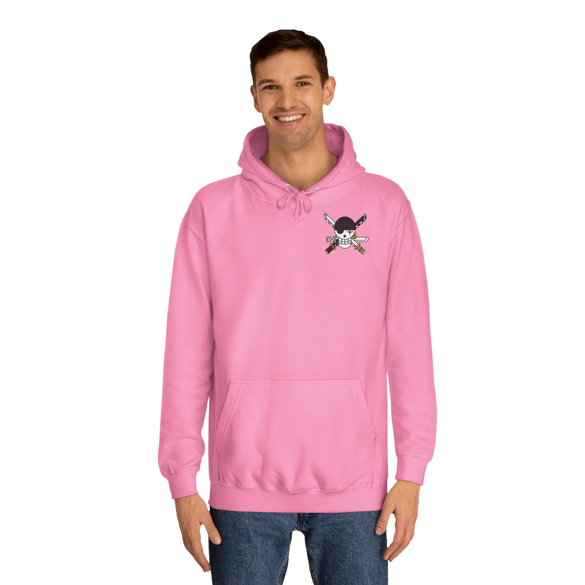 Anime Hoodie "Roronoa Zoro Outline" PlusVibe (Έως 5XL)