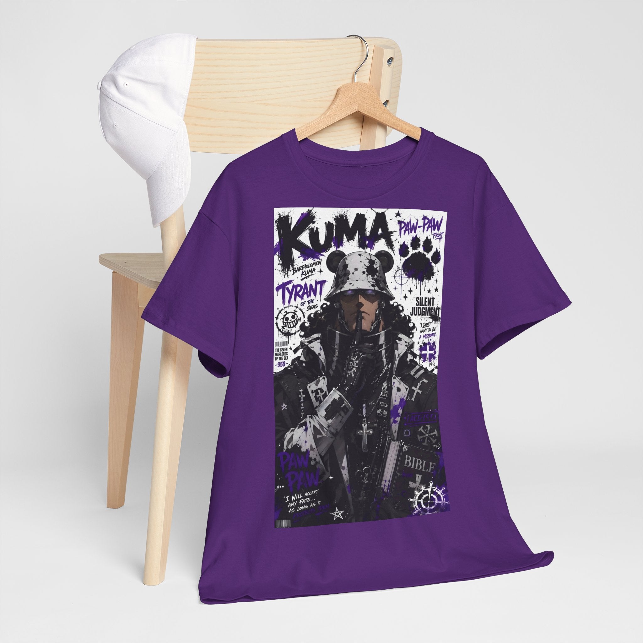 Anime T-Shirt "Bartholomew Kuma Streetwear" PlusVibe (Έως 5XL)