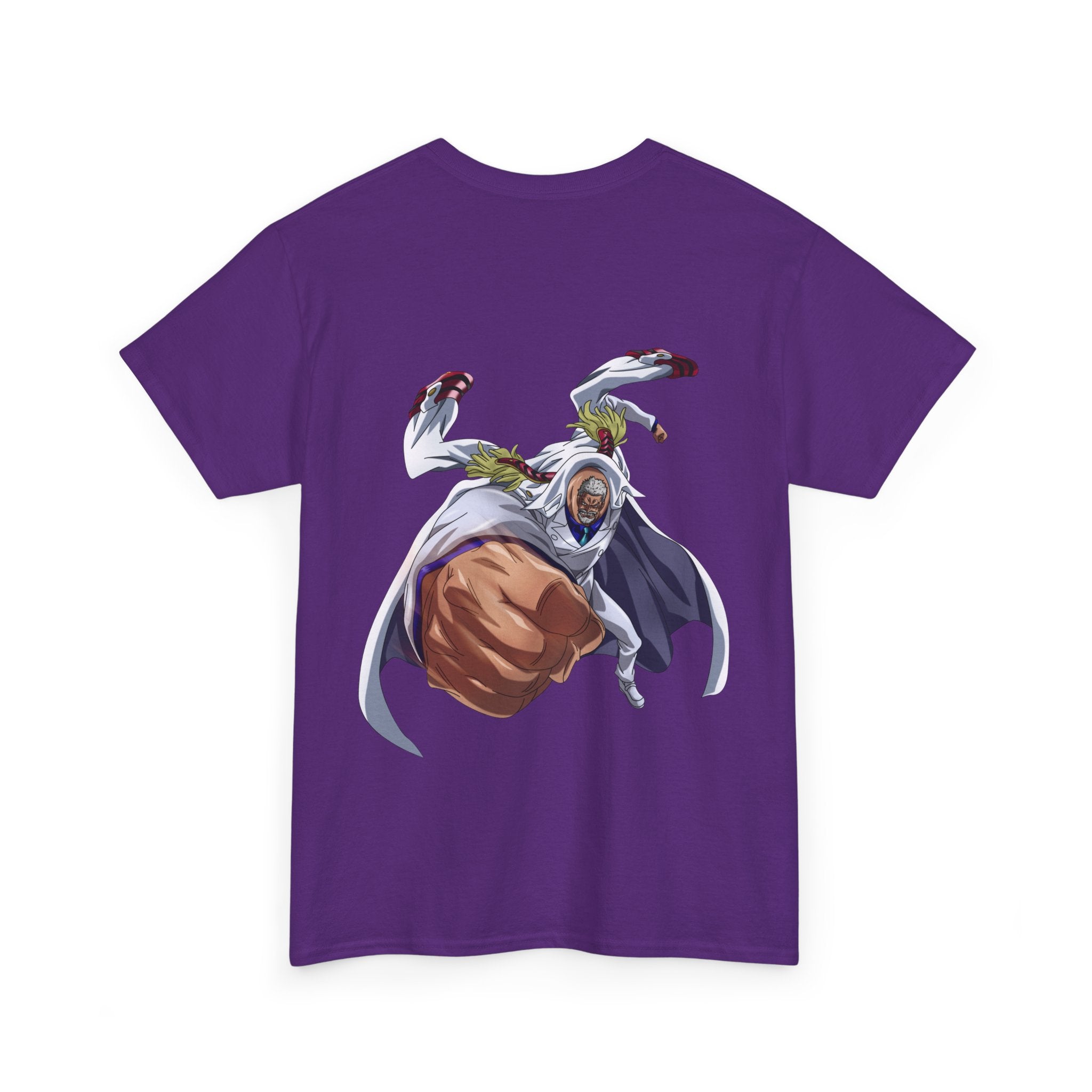 Anime T-Shirt "Garp Hero of Marines" Backprint PlusVibe (Έως 5XL