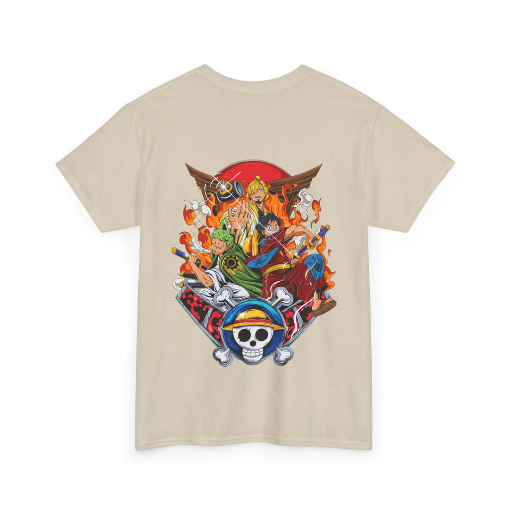 Anime T-Shirt One Piece "Power Trio" PlusVibe (Έως 5XL)