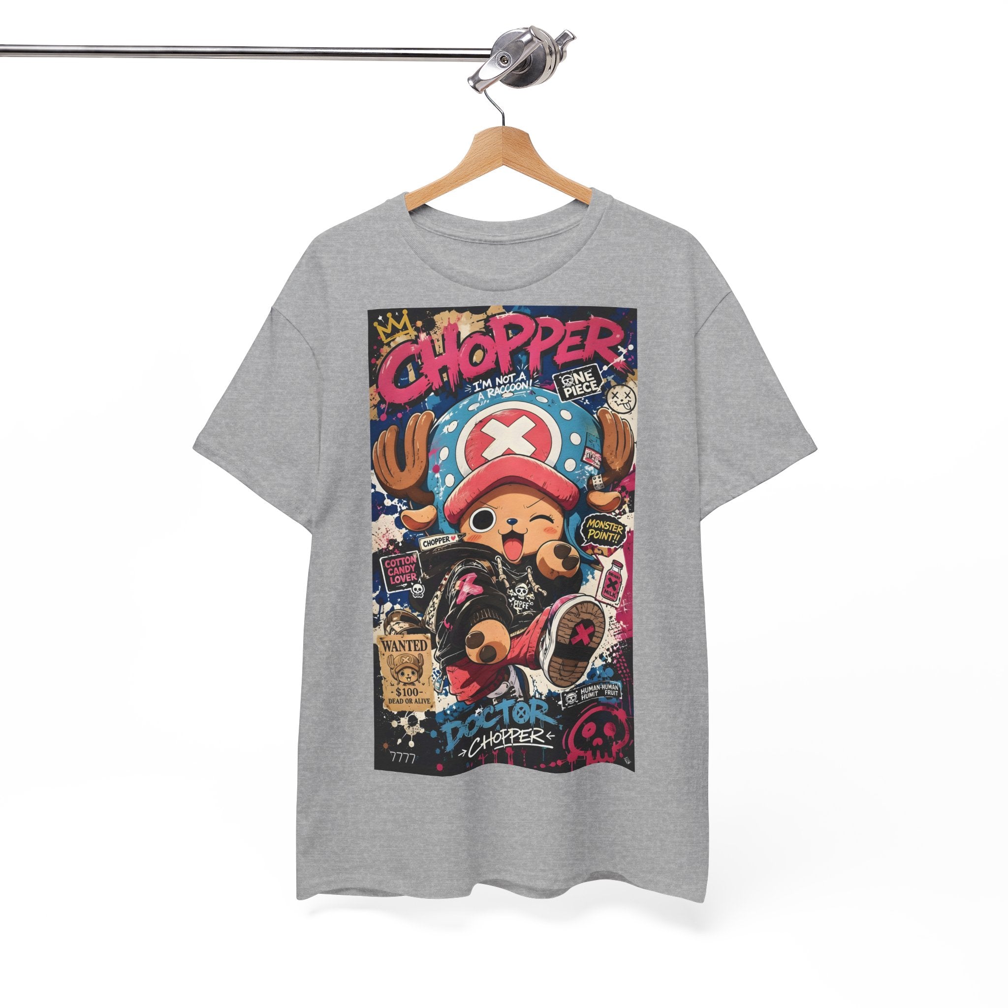 Anime T-Shirt "Tony Tony Chopper Streetwear" PlusVibe (Έως 5XL)