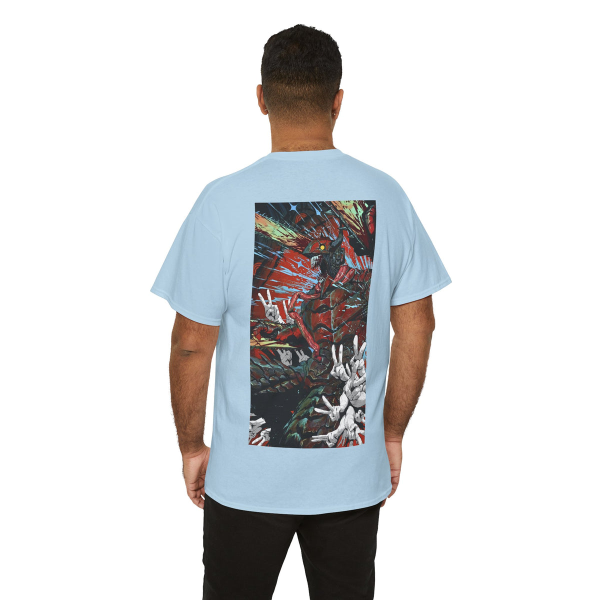 Anime T-Shirt "Denji Demon Final Form" PlusVibe (Έως 5XL)