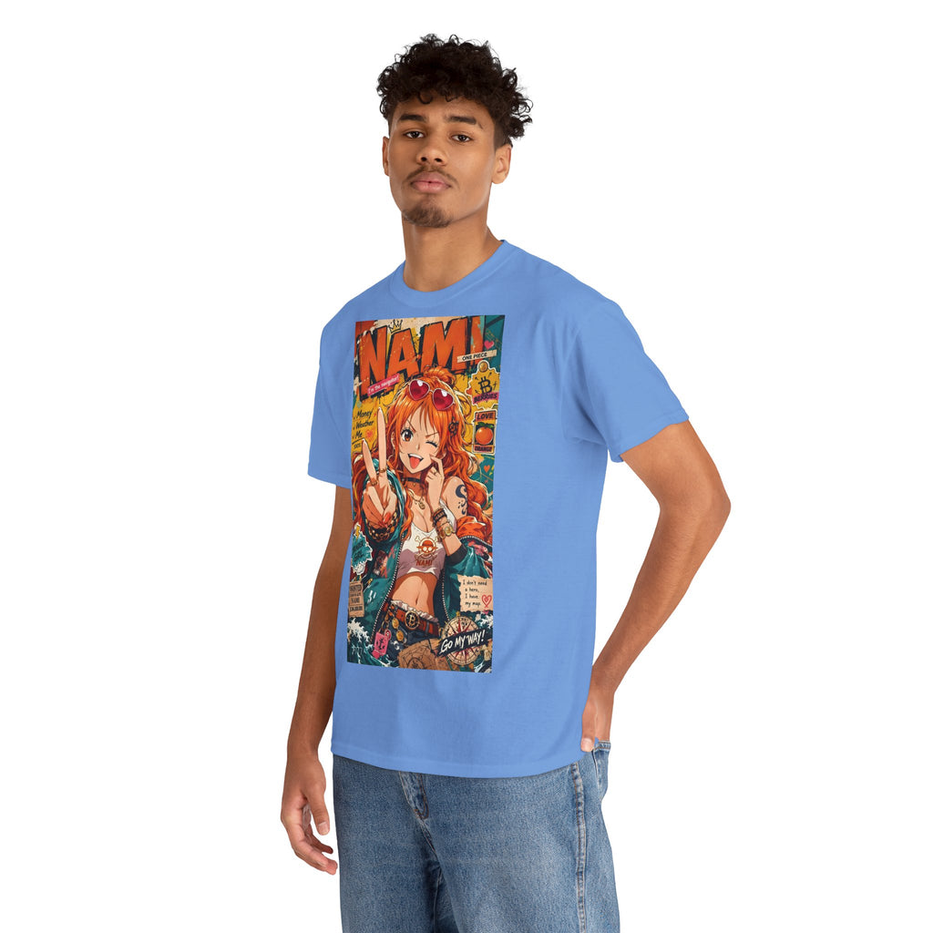 Anime T-Shirt "Nami Cat Burglar Streetwear" PlusVibe (Έως 5XL)