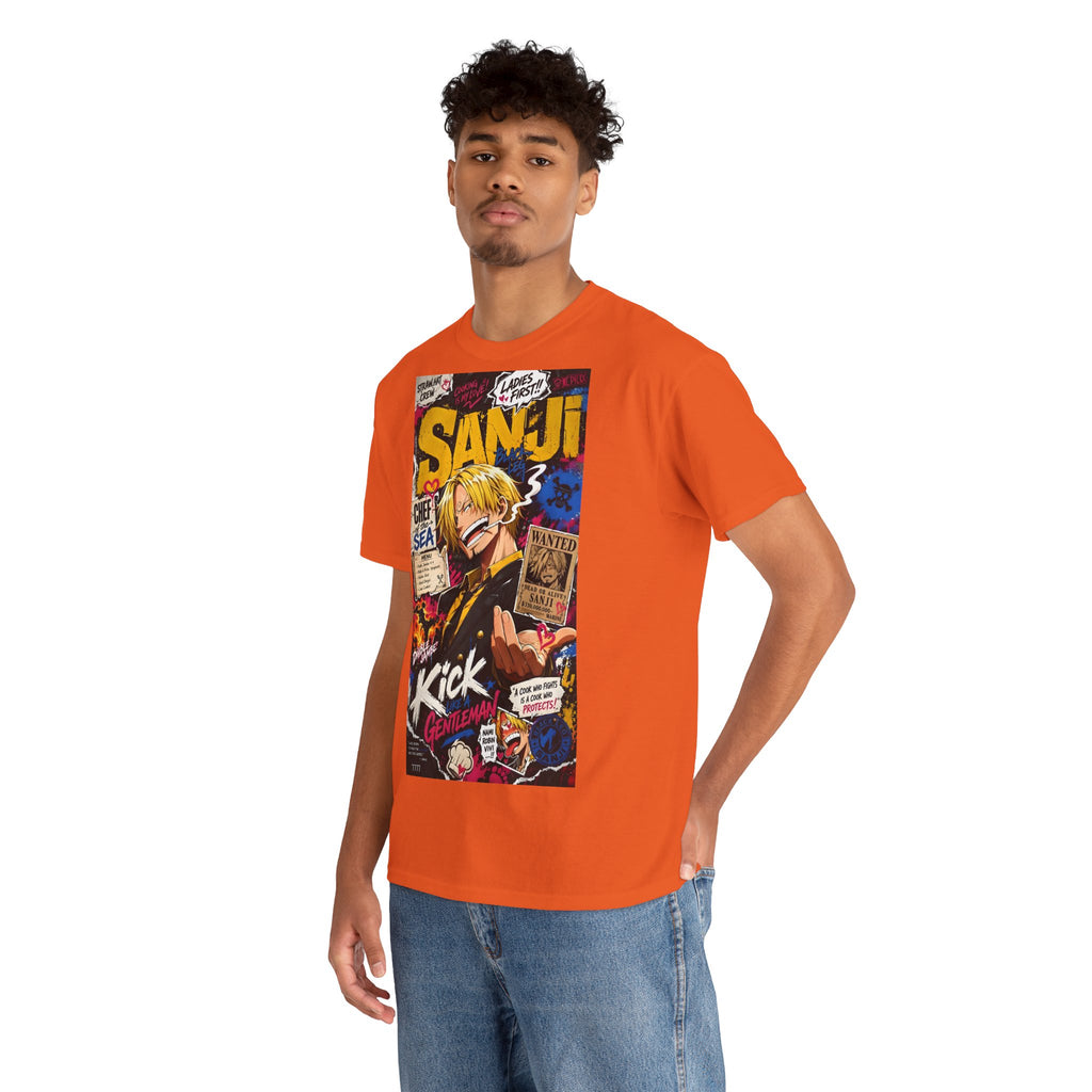 Anime T-Shirt "Vinsmoke Sanji Streetwear" PlusVibe (Έως 5XL)