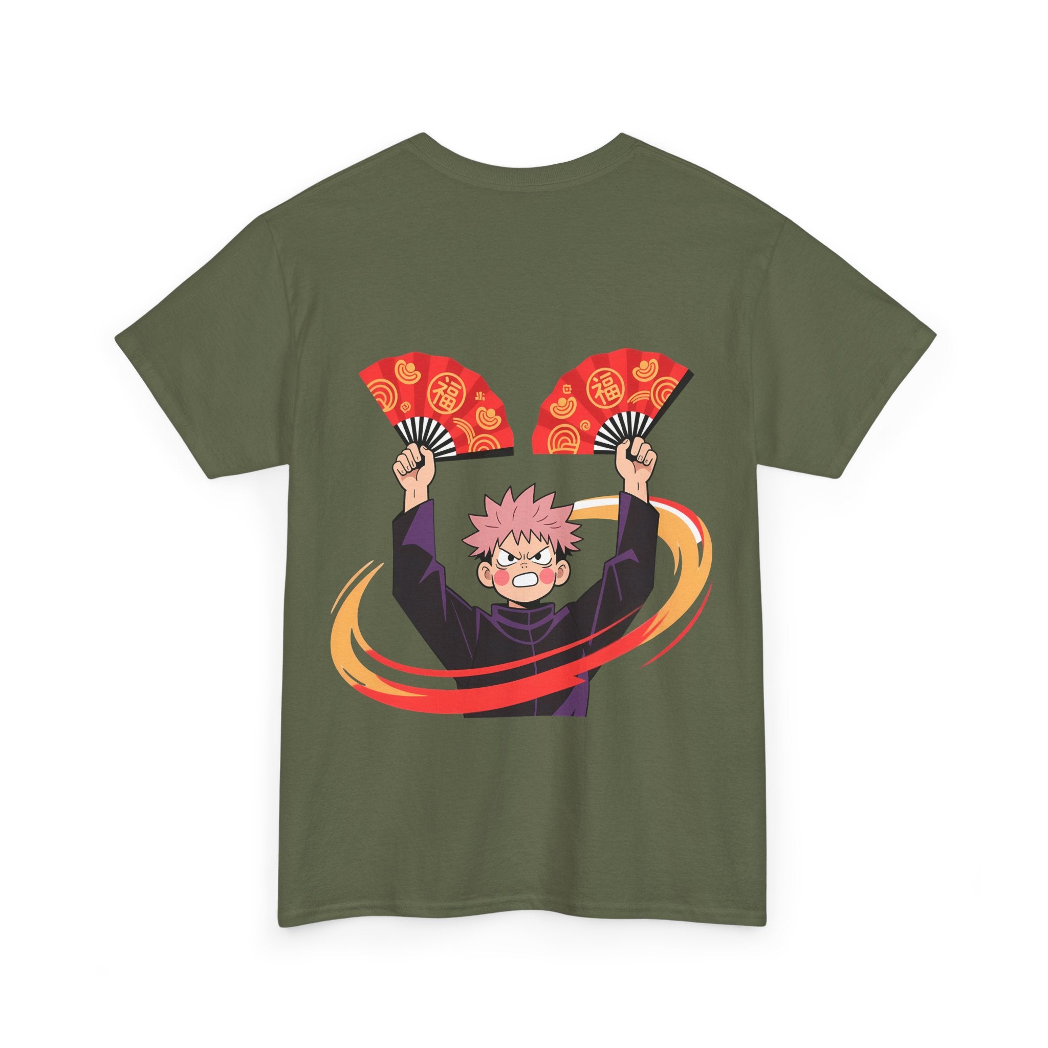 Anime T-Shirt "Itadori Divergent Fist" PlusVibe (Έως 5XL)