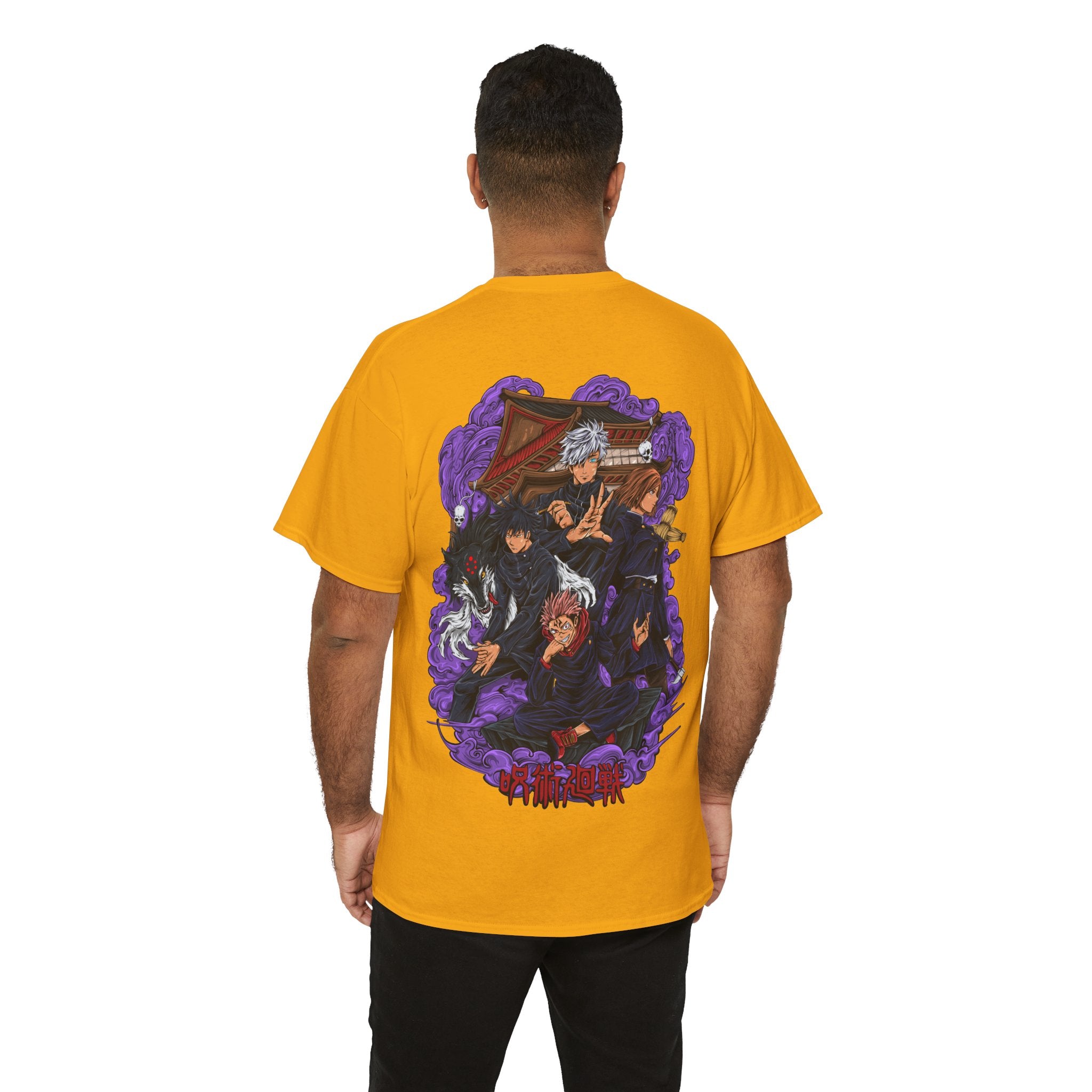 Anime T-Shirt "Jujutsu Kaisen Squad" PlusVibe (Έως 5XL)