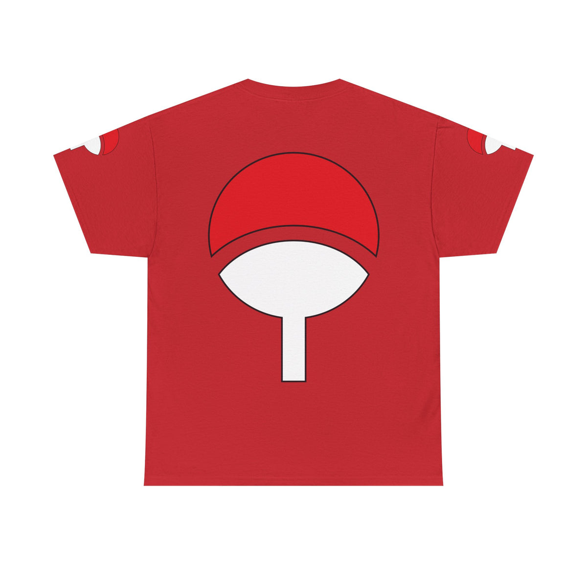Graphic Anime Μπλούζα Madara – Premium Red Uchiha Symbol Tee