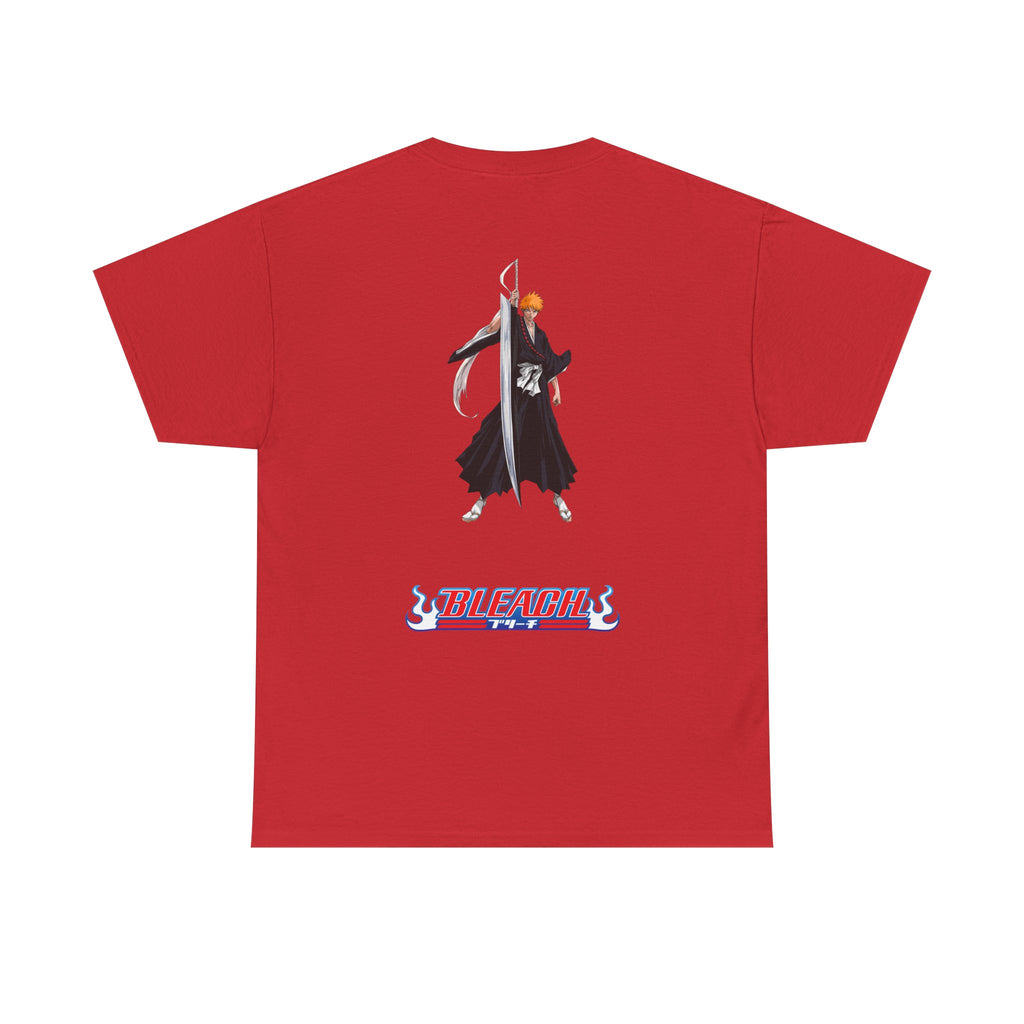 Anime T-Shirt Bleach "Ichigo Kurosaki" Back Graphic PlusVibe (Έως 5XL)