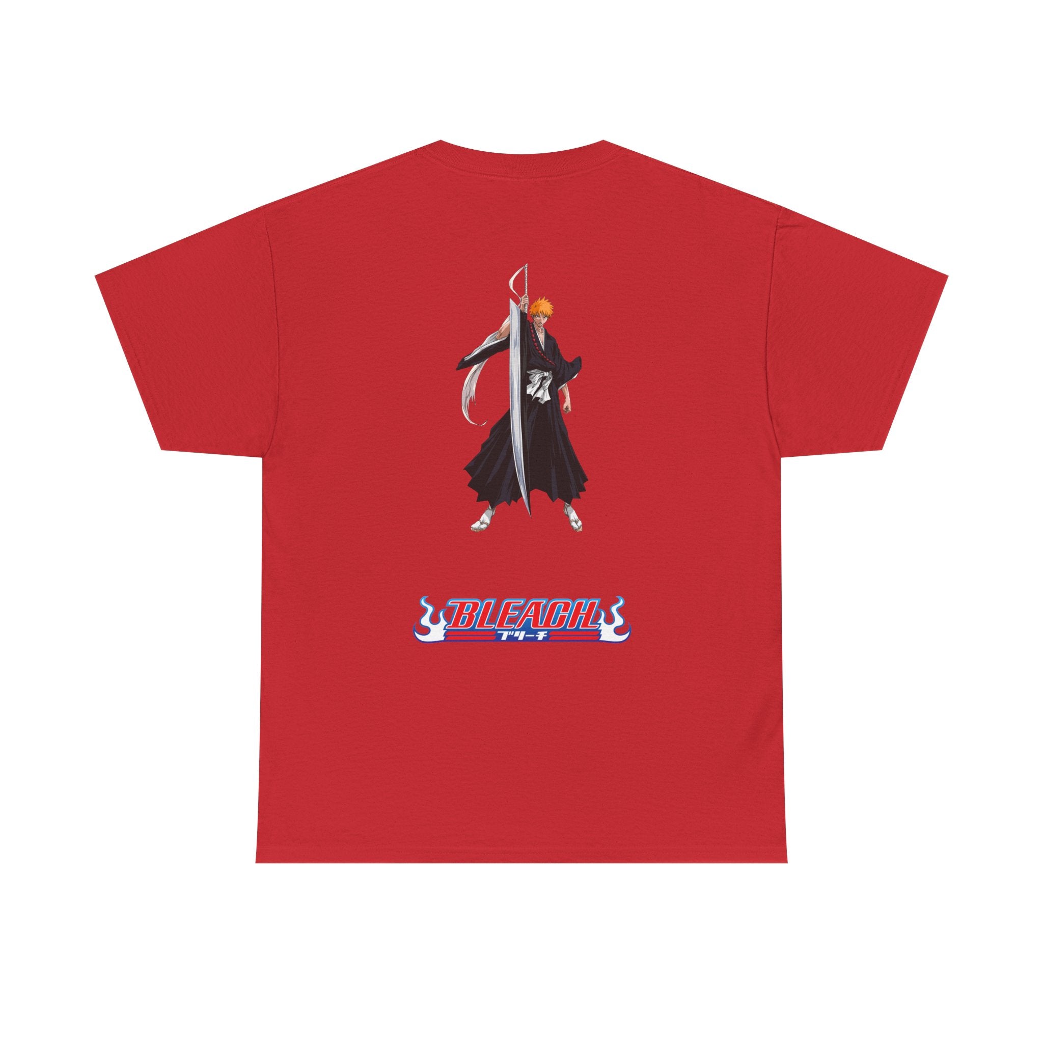 Anime T-Shirt Bleach "Ichigo Kurosaki" Back Graphic PlusVibe (Έως 5XL)