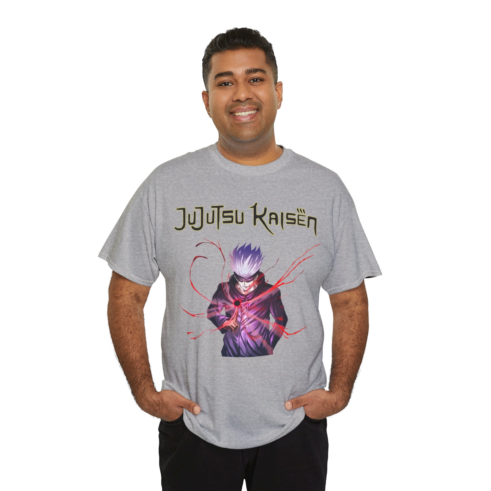 Anime T-Shirt "Satoru Gojo Minimal Stamp" PlusVibe (Έως 5XL)