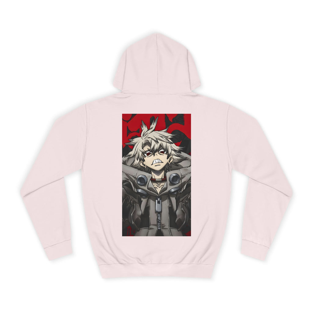Anime Hoodie "Rudo Crimson Rage" PlusVibe (Έως 5XL)