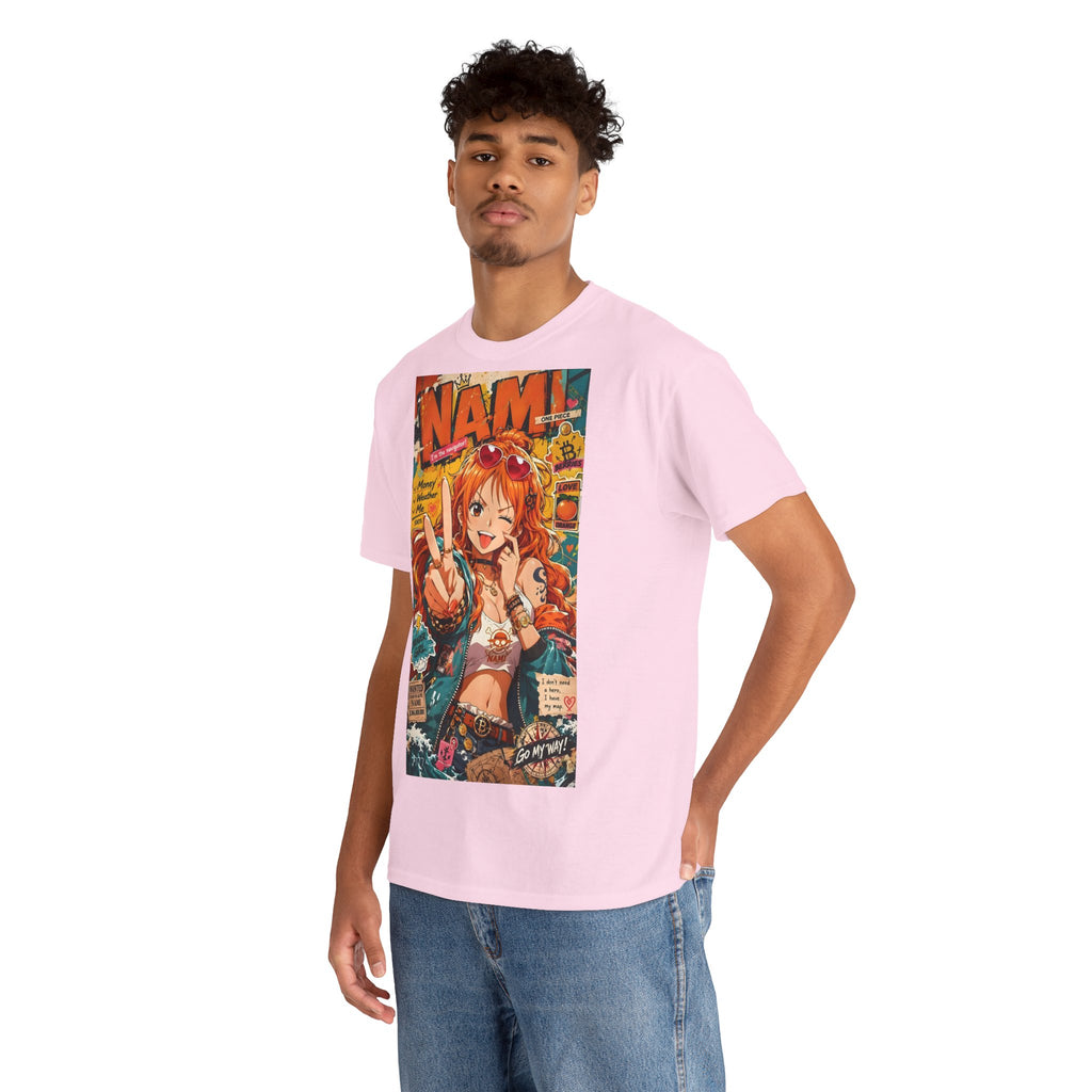 Anime T-Shirt "Nami Cat Burglar Streetwear" PlusVibe (Έως 5XL)
