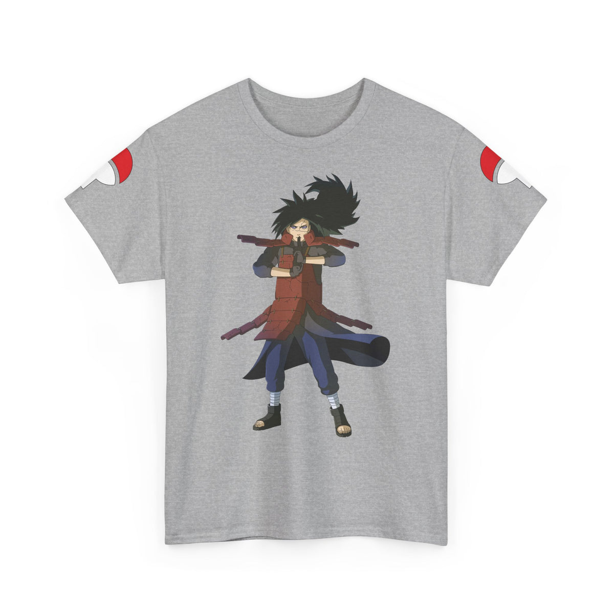 Graphic Anime Μπλούζα Madara – Premium Red Uchiha Symbol Tee