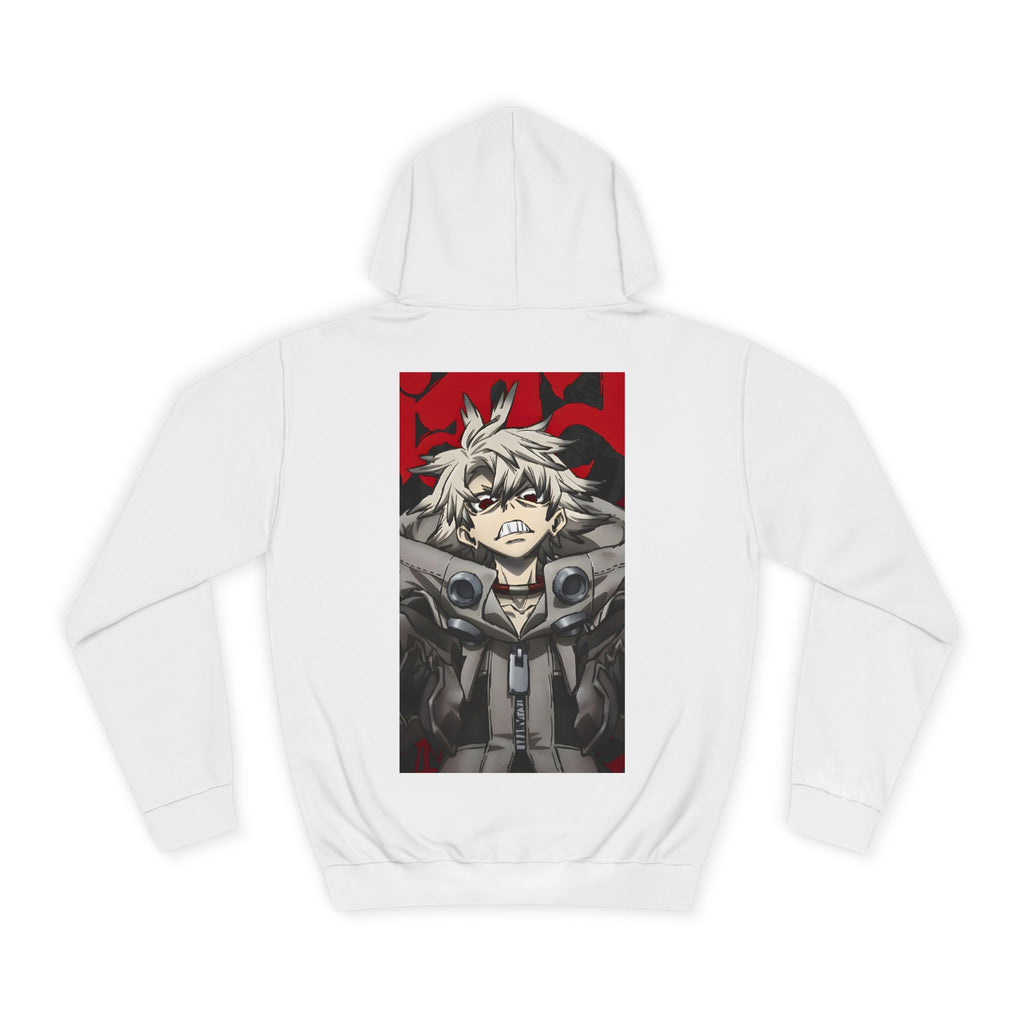 Anime Hoodie "Rudo Crimson Rage" PlusVibe (Έως 5XL)