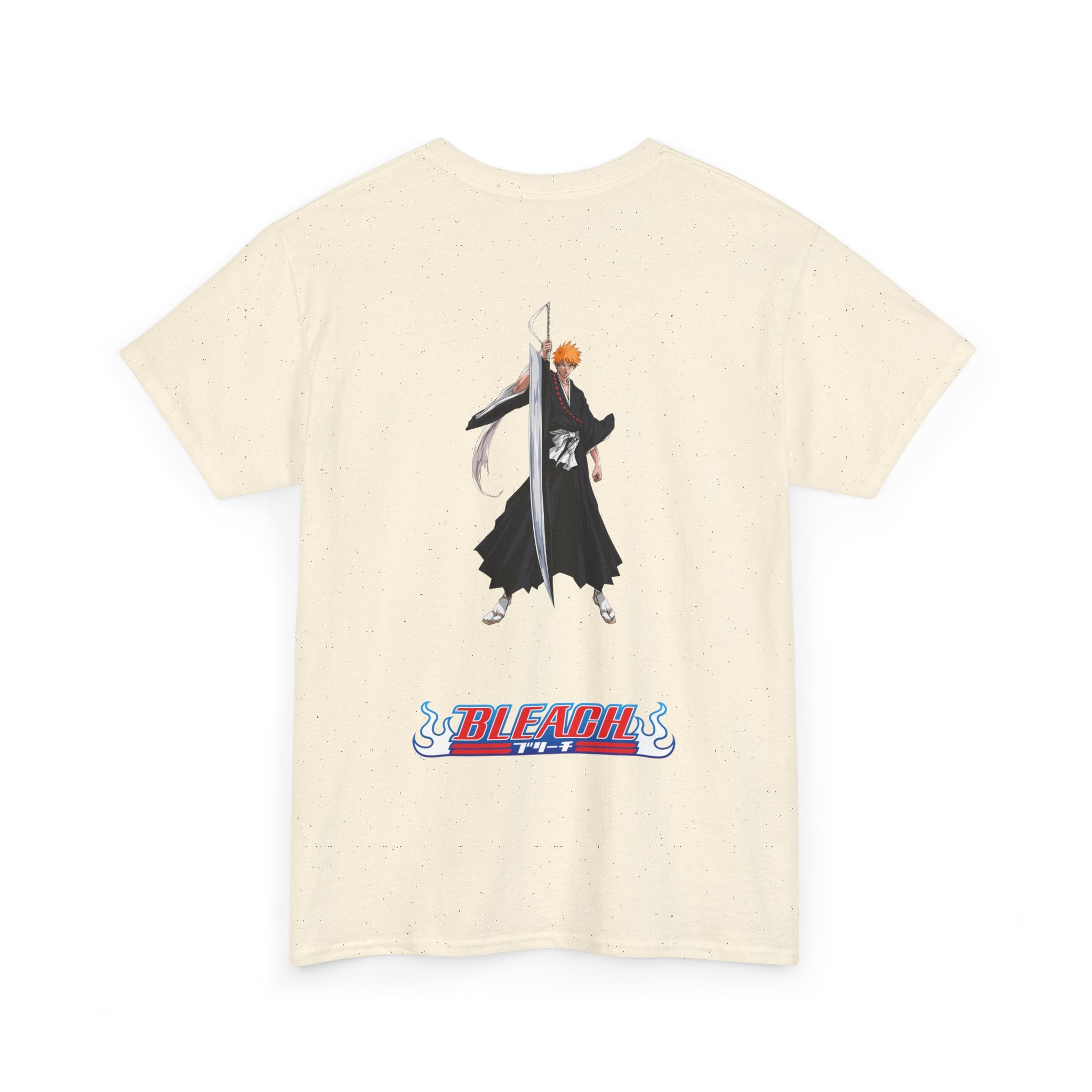 Anime T-Shirt Bleach "Ichigo Kurosaki" Back Graphic PlusVibe (Έως 5XL)