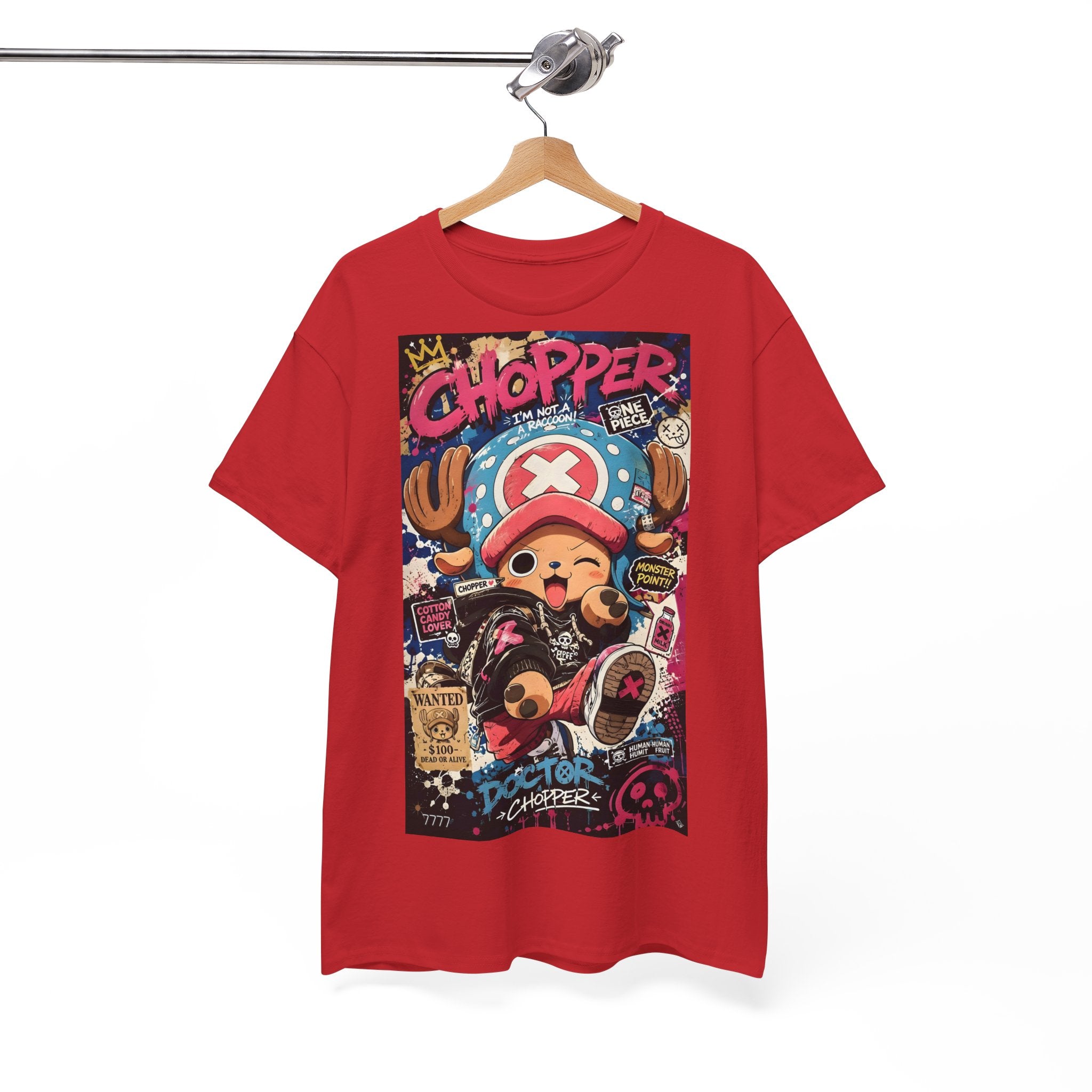 Anime T-Shirt "Tony Tony Chopper Streetwear" PlusVibe (Έως 5XL)