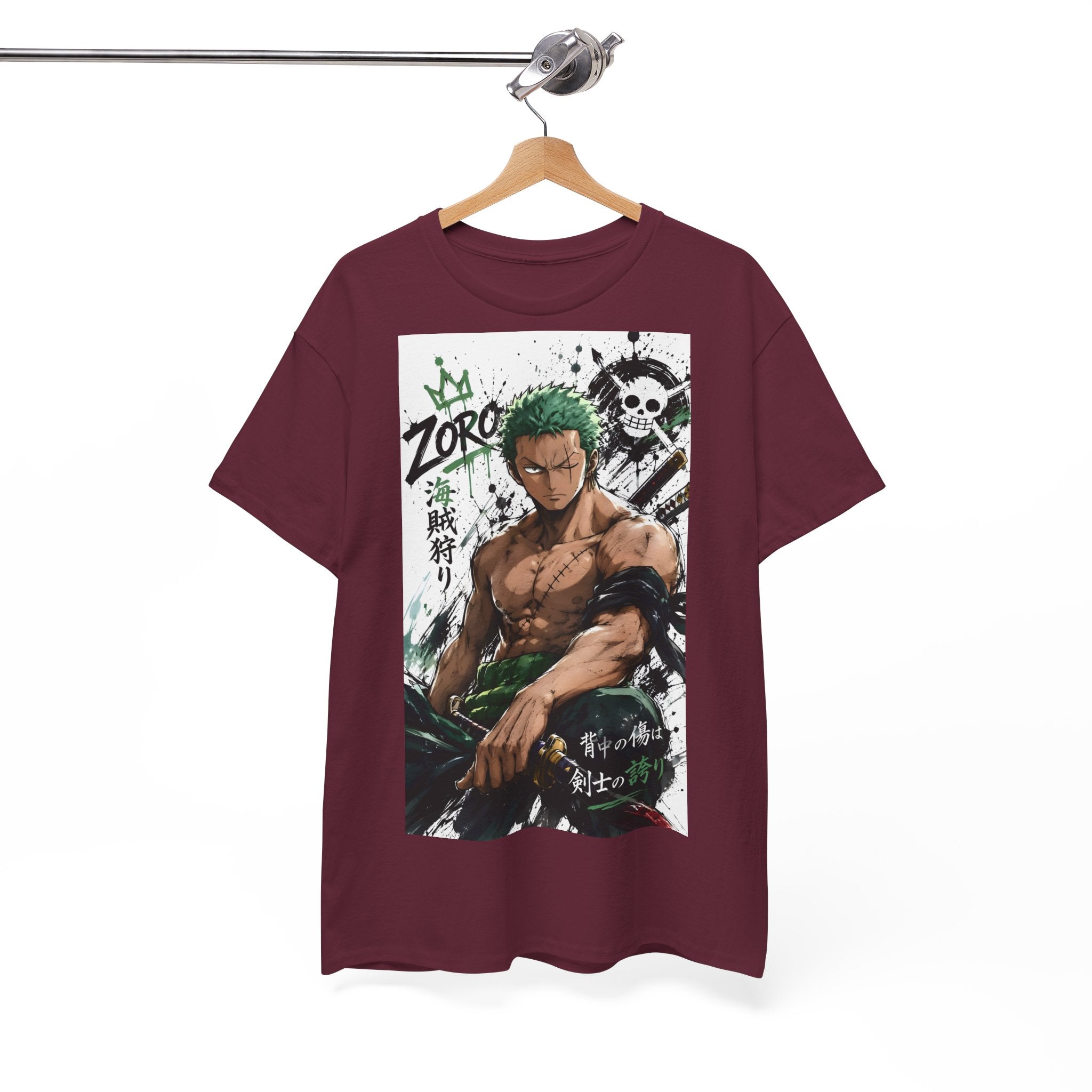 Anime T-Shirt "Roronoa Zoro Streetwear" PlusVibe (Έως 5XL)