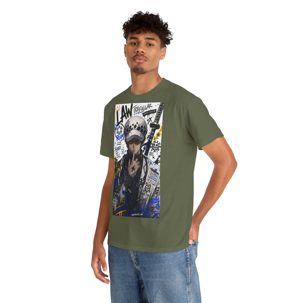 Anime T-Shirt "Trafalgar Law Streetwear" PlusVibe (Έως 5XL)