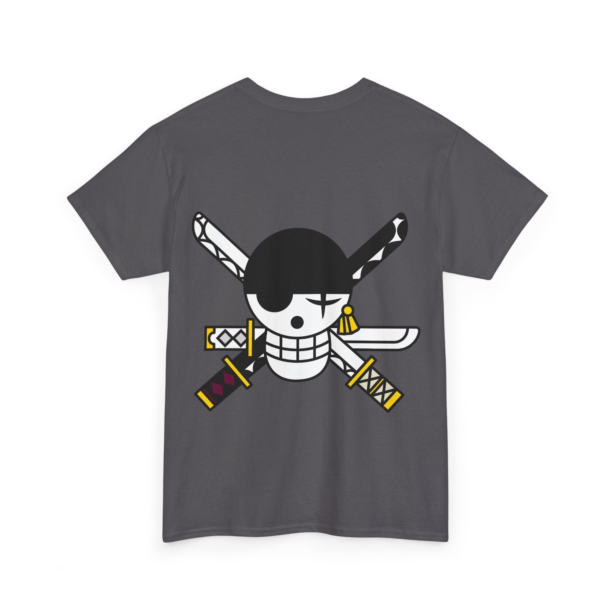 Anime T-Shirt "Zoro Jolly Roger" Backprint PlusVibe (Έως 5XL)