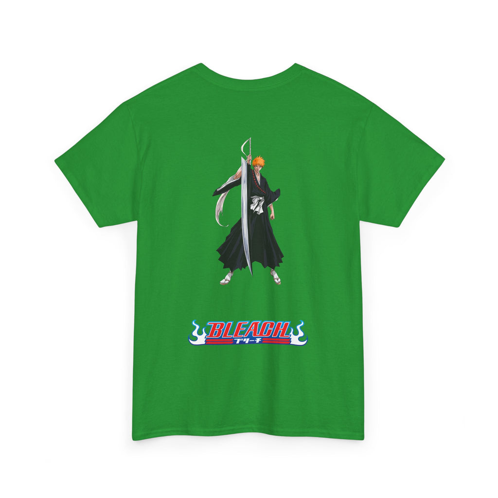 Anime T-Shirt Bleach "Ichigo Kurosaki" Back Graphic PlusVibe (Έως 5XL)