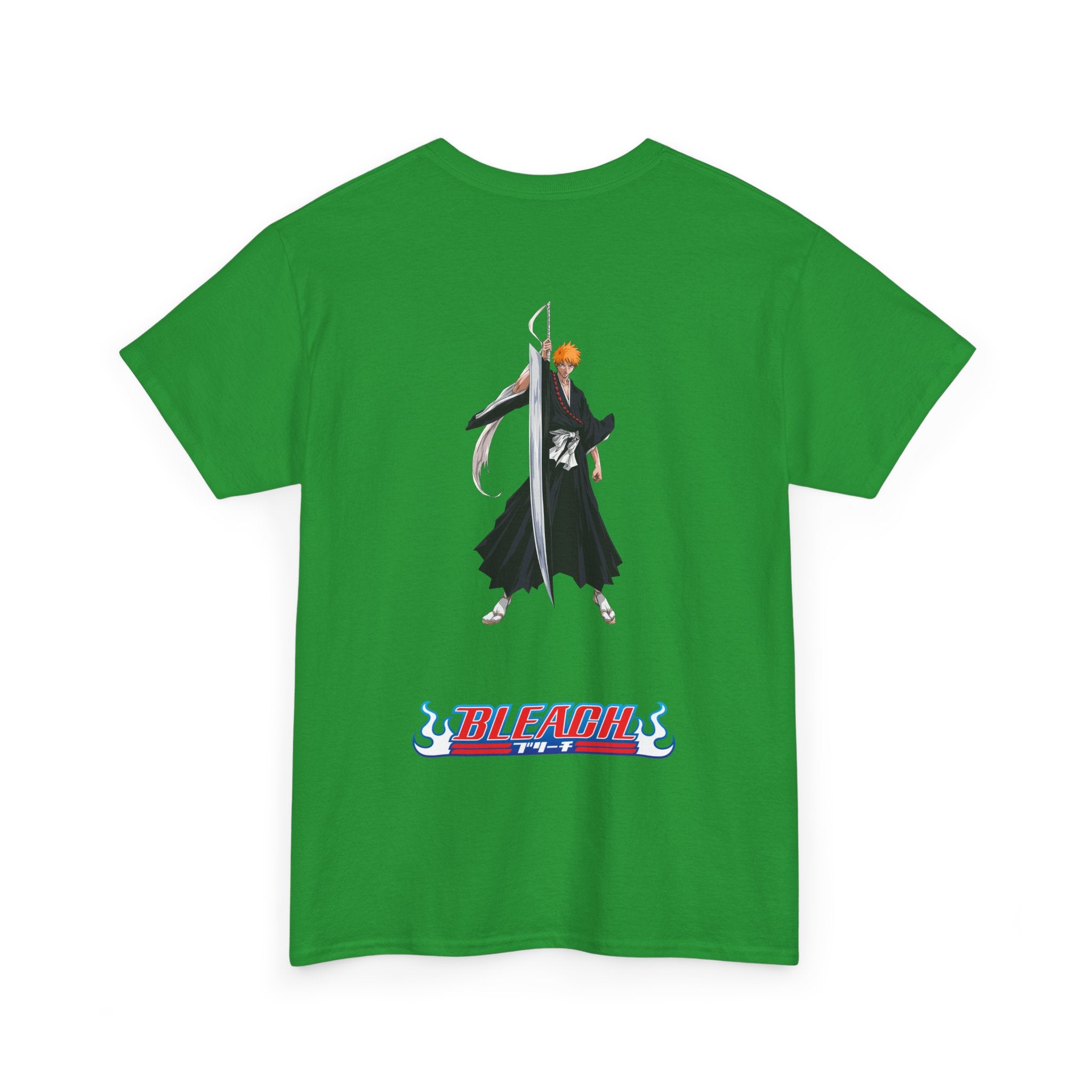 Anime T-Shirt Bleach "Ichigo Kurosaki" Back Graphic PlusVibe (Έως 5XL)