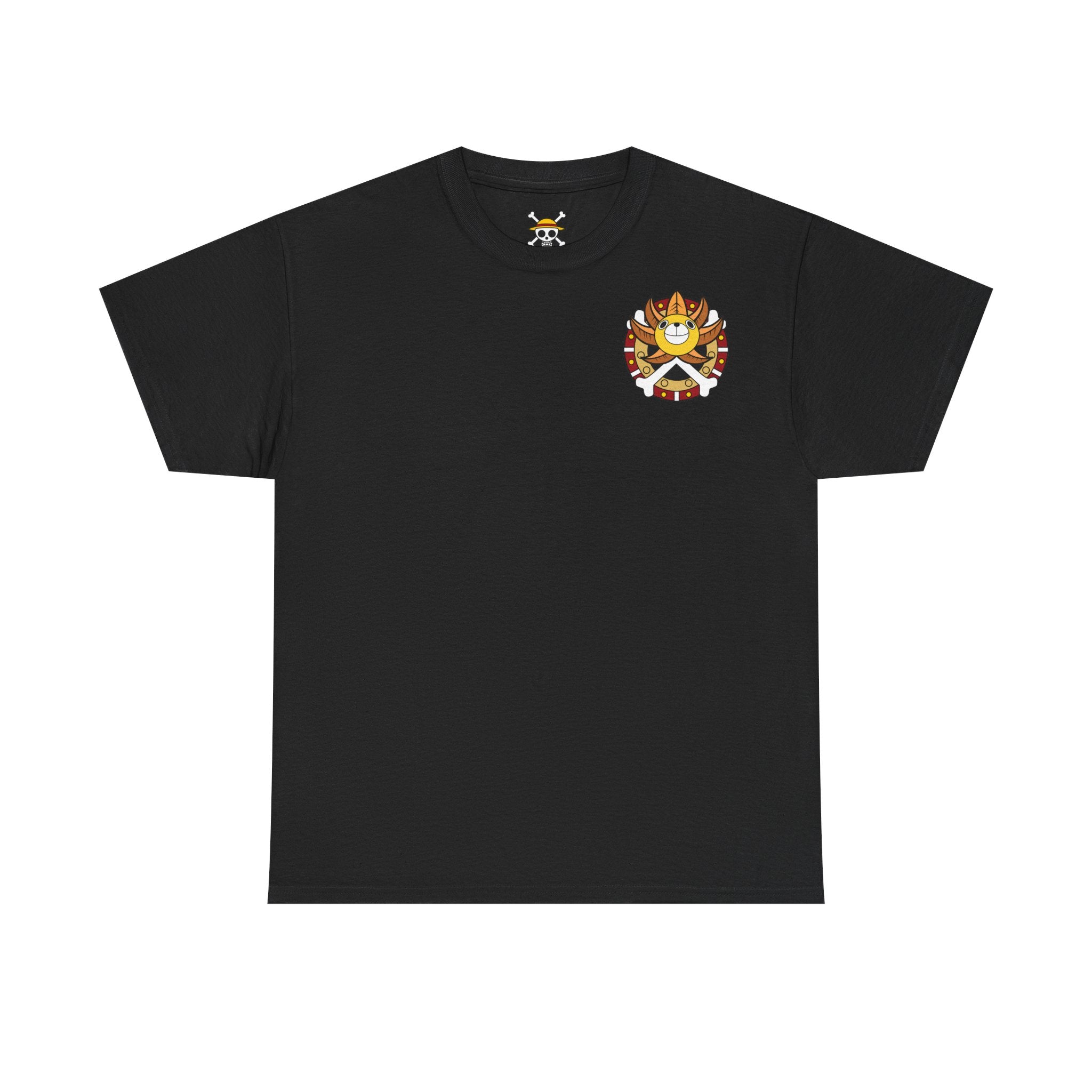 Graphic Anime Μπλούζα Franky – Retro Chest & Back Print