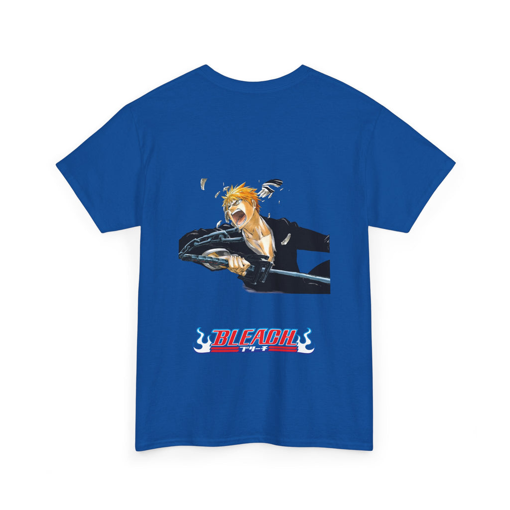 Graphic Anime Μπλούζα Bleach Retro Logo – Vintage Back Print