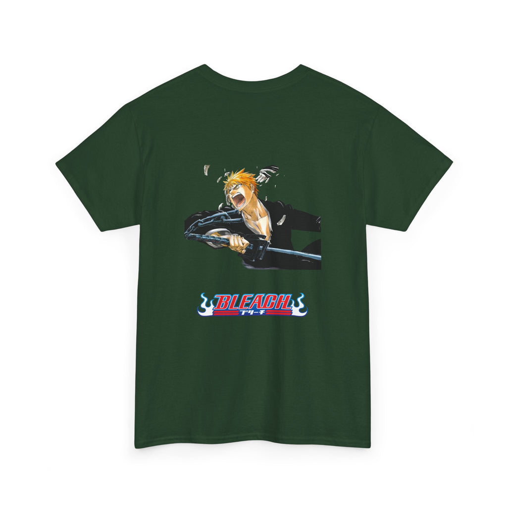 Graphic Anime Μπλούζα Bleach Retro Logo – Vintage Back Print