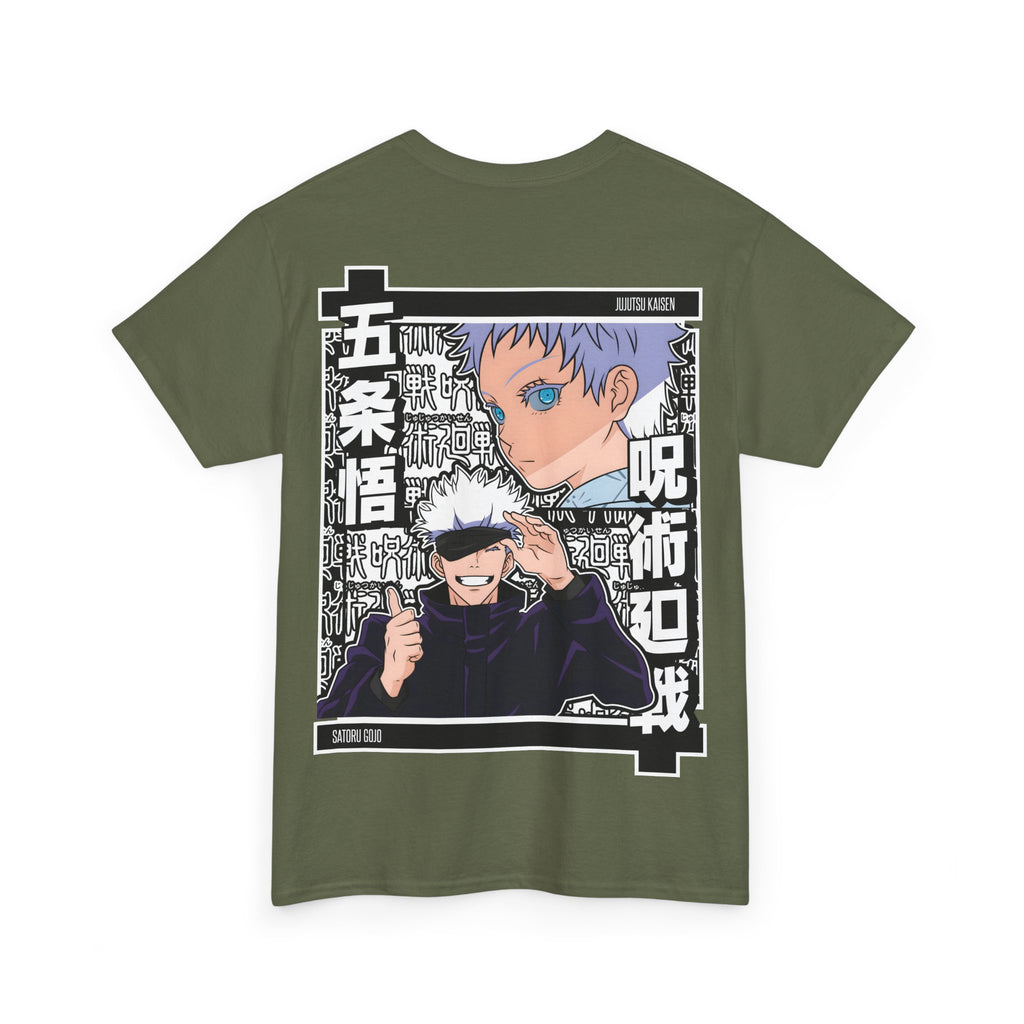 Anime T-Shirt "Gojo Unlimited Void" PlusVibe (Έως 5XL)