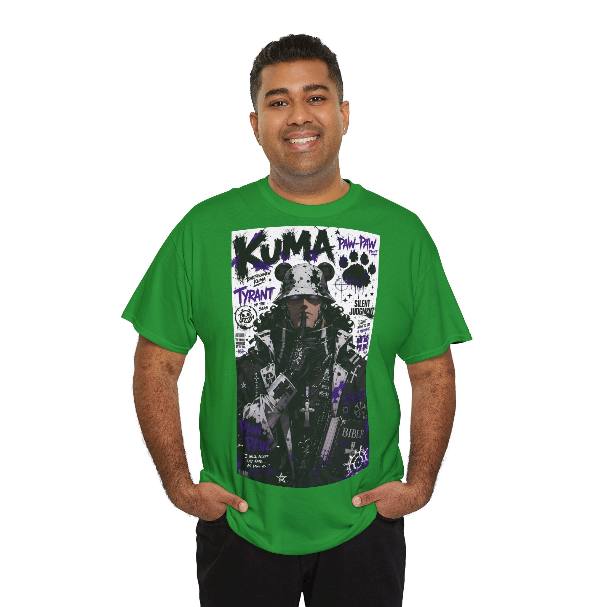 Anime T-Shirt "Bartholomew Kuma Streetwear" PlusVibe (Έως 5XL)
