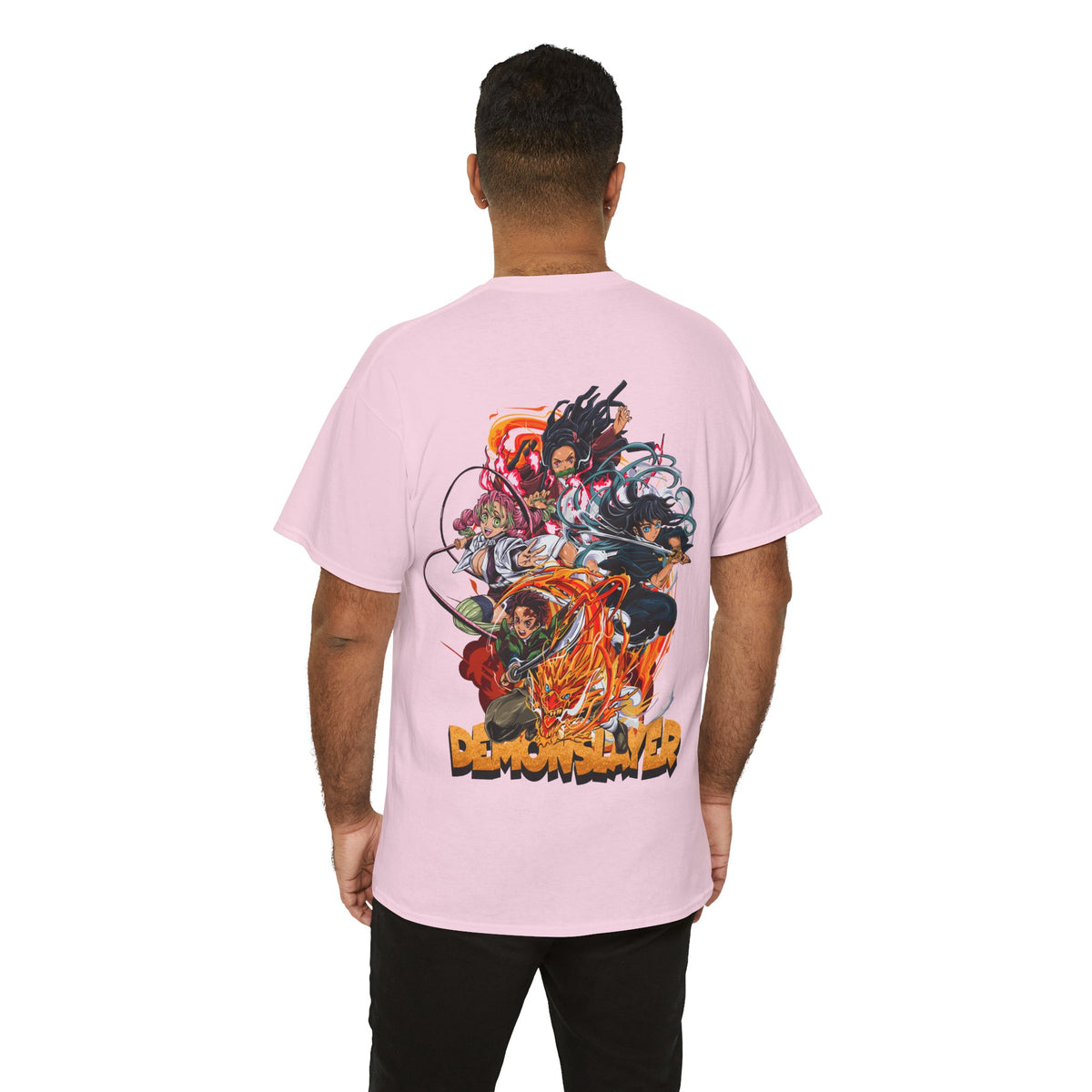 Anime T-Shirt "Demon Slayer Collage" PlusVibe (Έως 5XL)