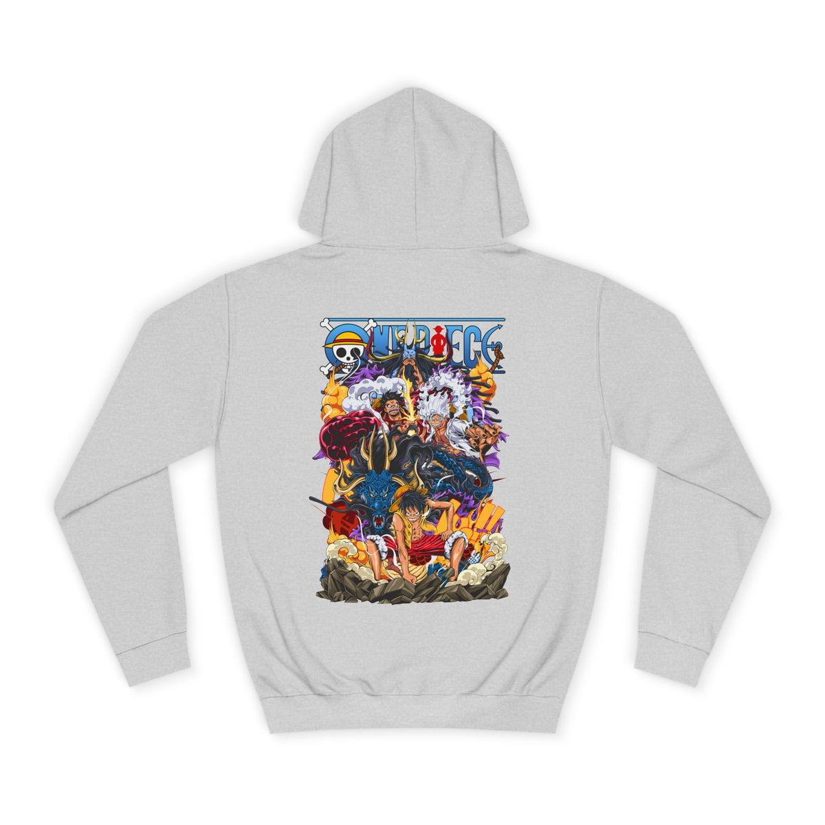 Oversized Φούτερ Luffy Gears Evolution – Unisex Comfort Fit