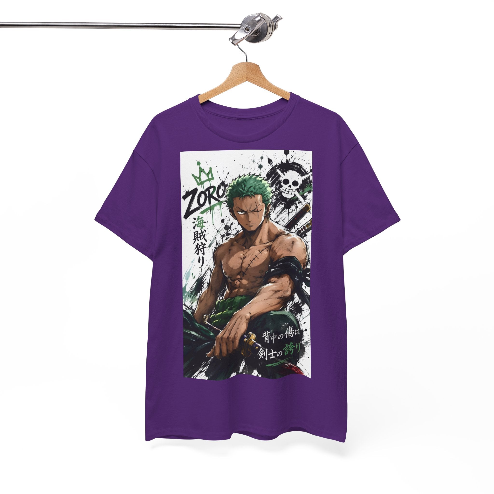 Anime T-Shirt "Roronoa Zoro Streetwear" PlusVibe (Έως 5XL)