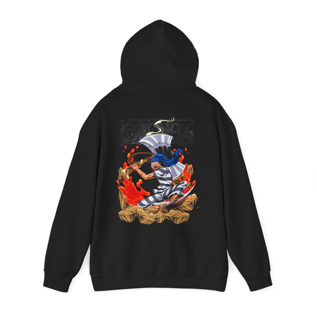 Oversized Anime Φούτερ "Buggy Flashy Yonko" PlusVibe (Έως 5XL)