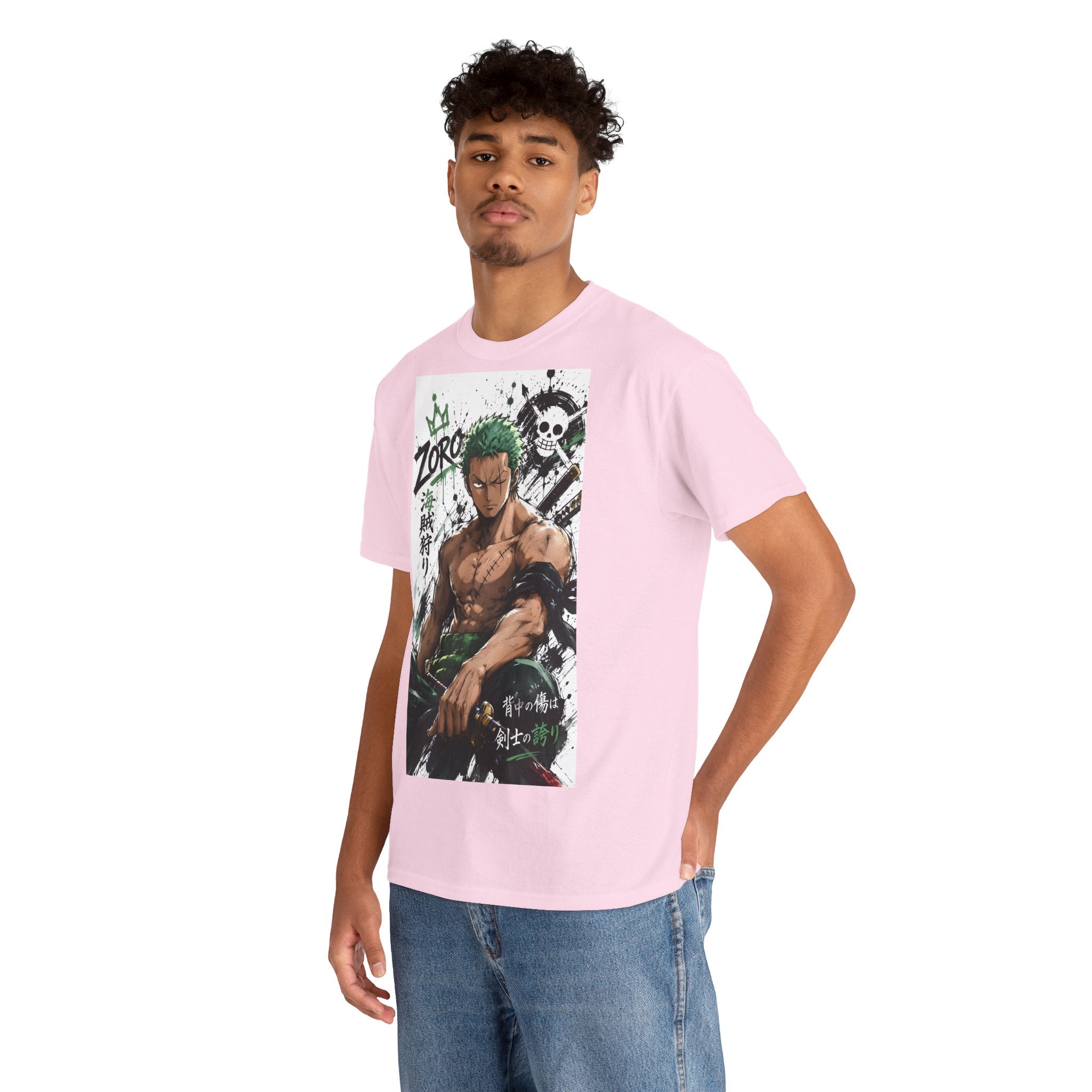Anime T-Shirt "Roronoa Zoro Streetwear" PlusVibe (Έως 5XL)