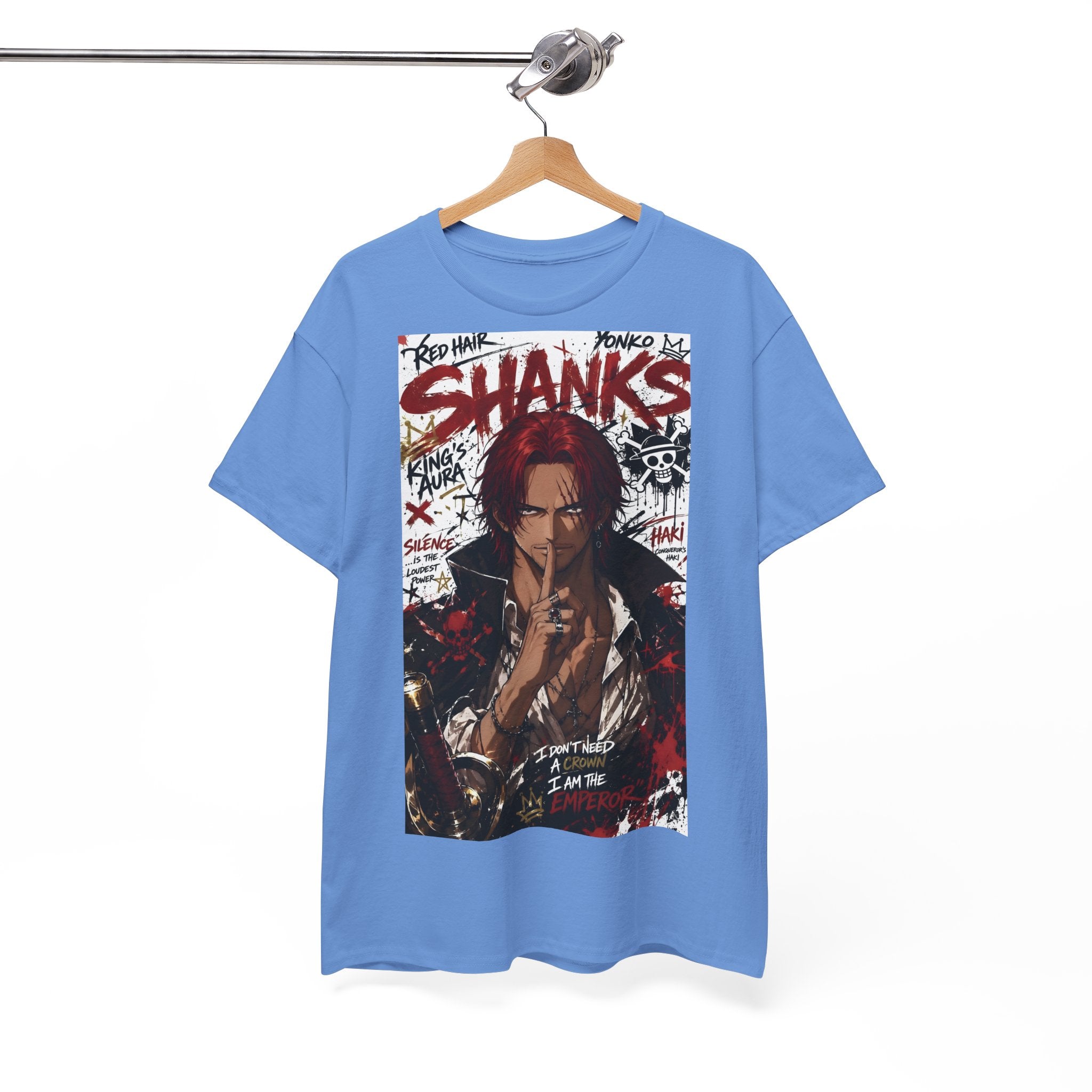 Anime T-Shirt "Red-Haired Shanks Streetwear" PlusVibe (Έως 5XL)