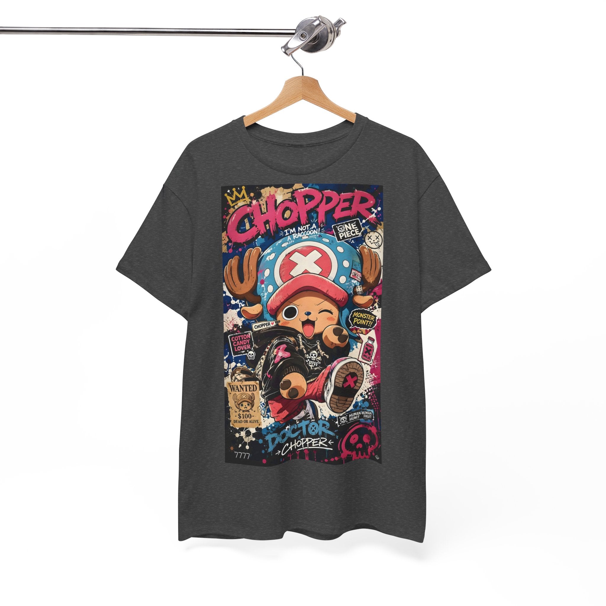 Anime T-Shirt "Tony Tony Chopper Streetwear" PlusVibe (Έως 5XL)