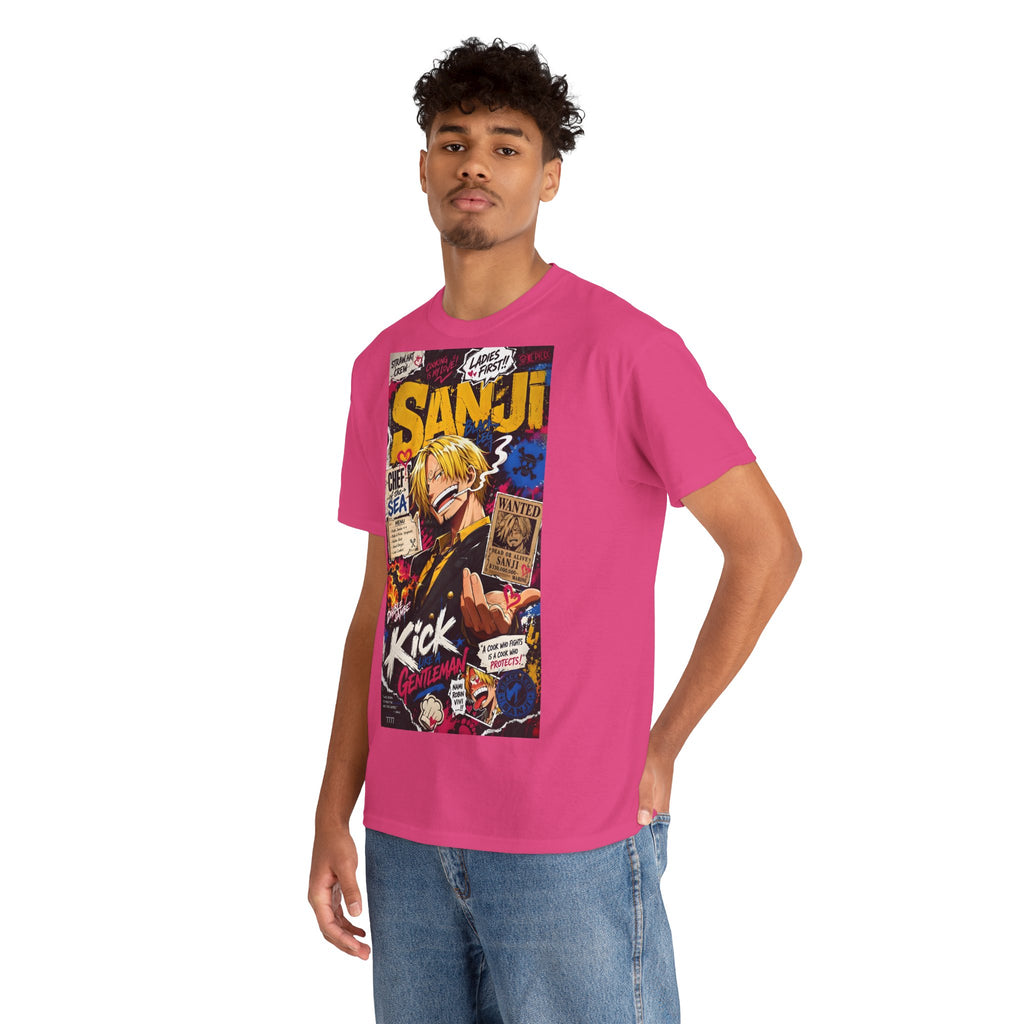 Anime T-Shirt "Vinsmoke Sanji Streetwear" PlusVibe (Έως 5XL)