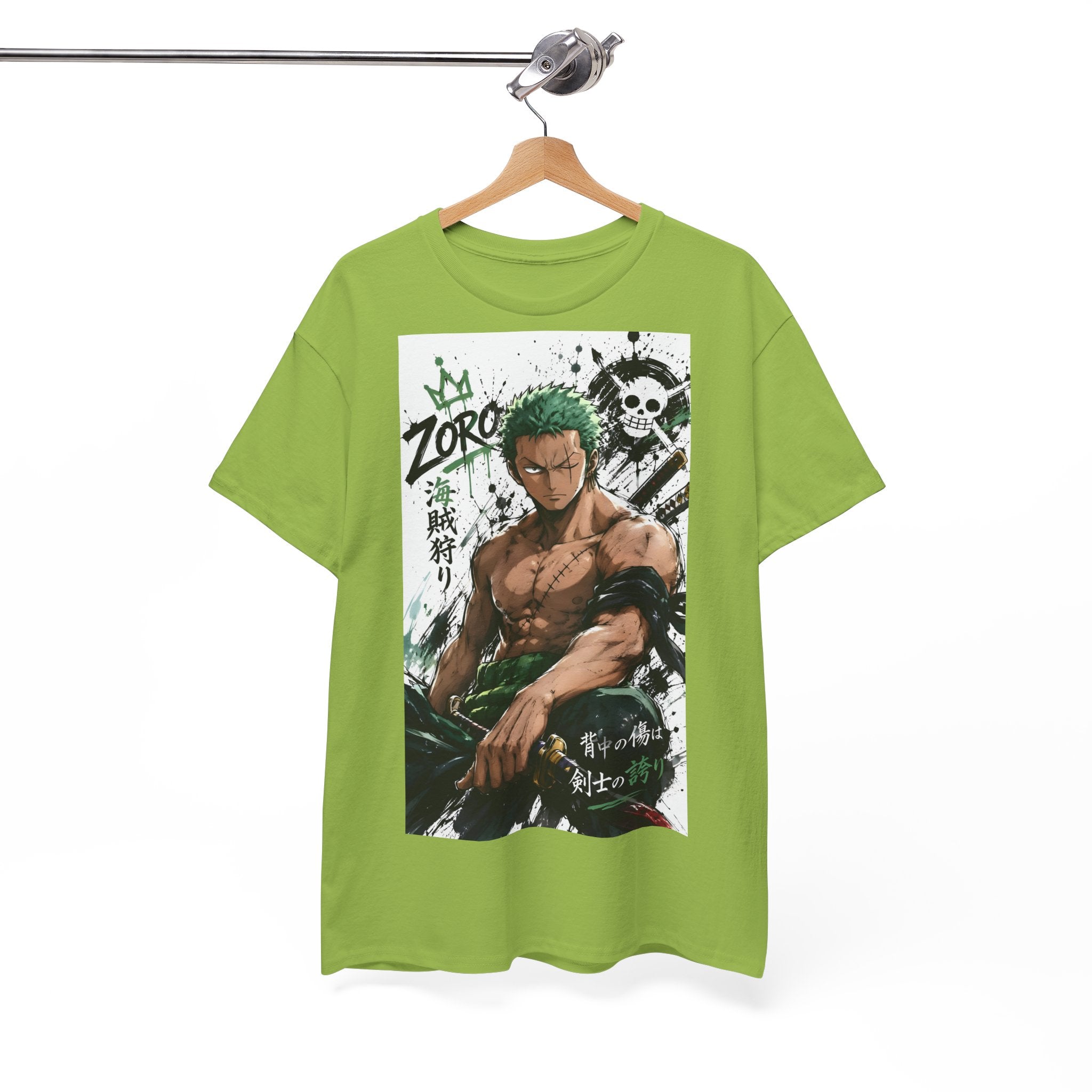 Anime T-Shirt "Roronoa Zoro Streetwear" PlusVibe (Έως 5XL)