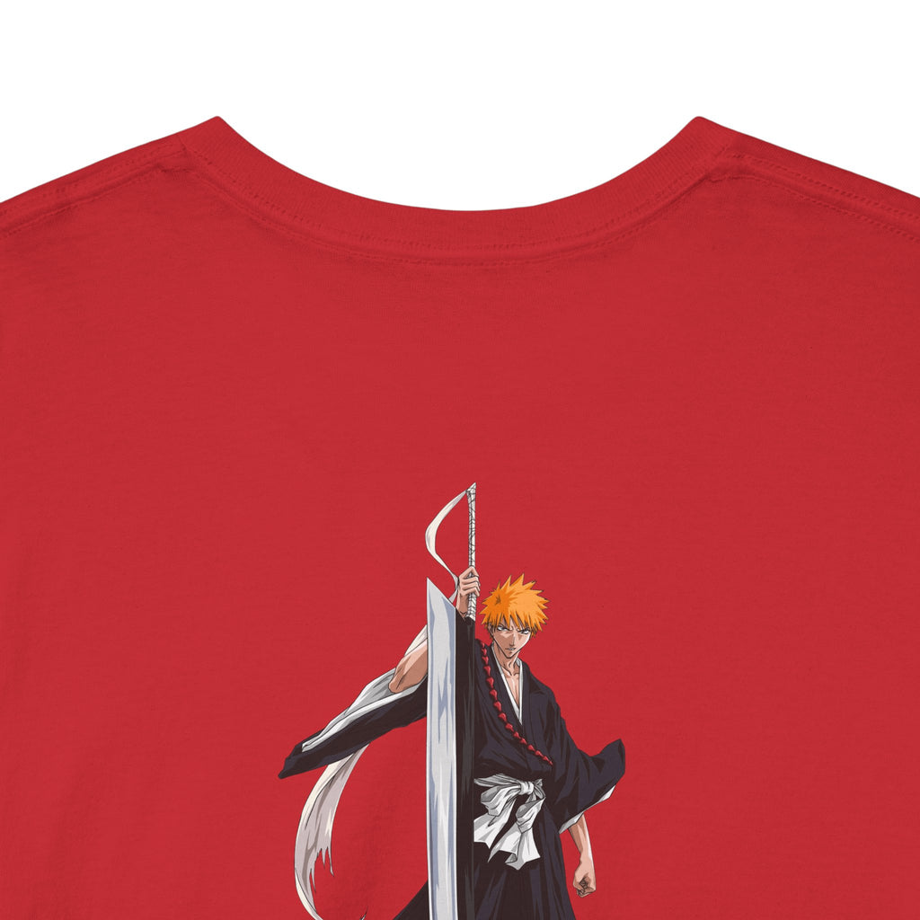 Anime T-Shirt Bleach "Ichigo Kurosaki" Back Graphic PlusVibe (Έως 5XL)