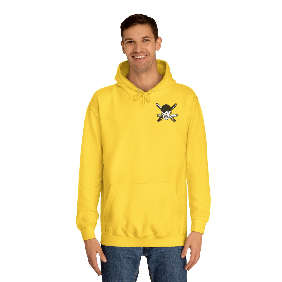 Anime Hoodie "Roronoa Zoro Outline" PlusVibe (Έως 5XL)