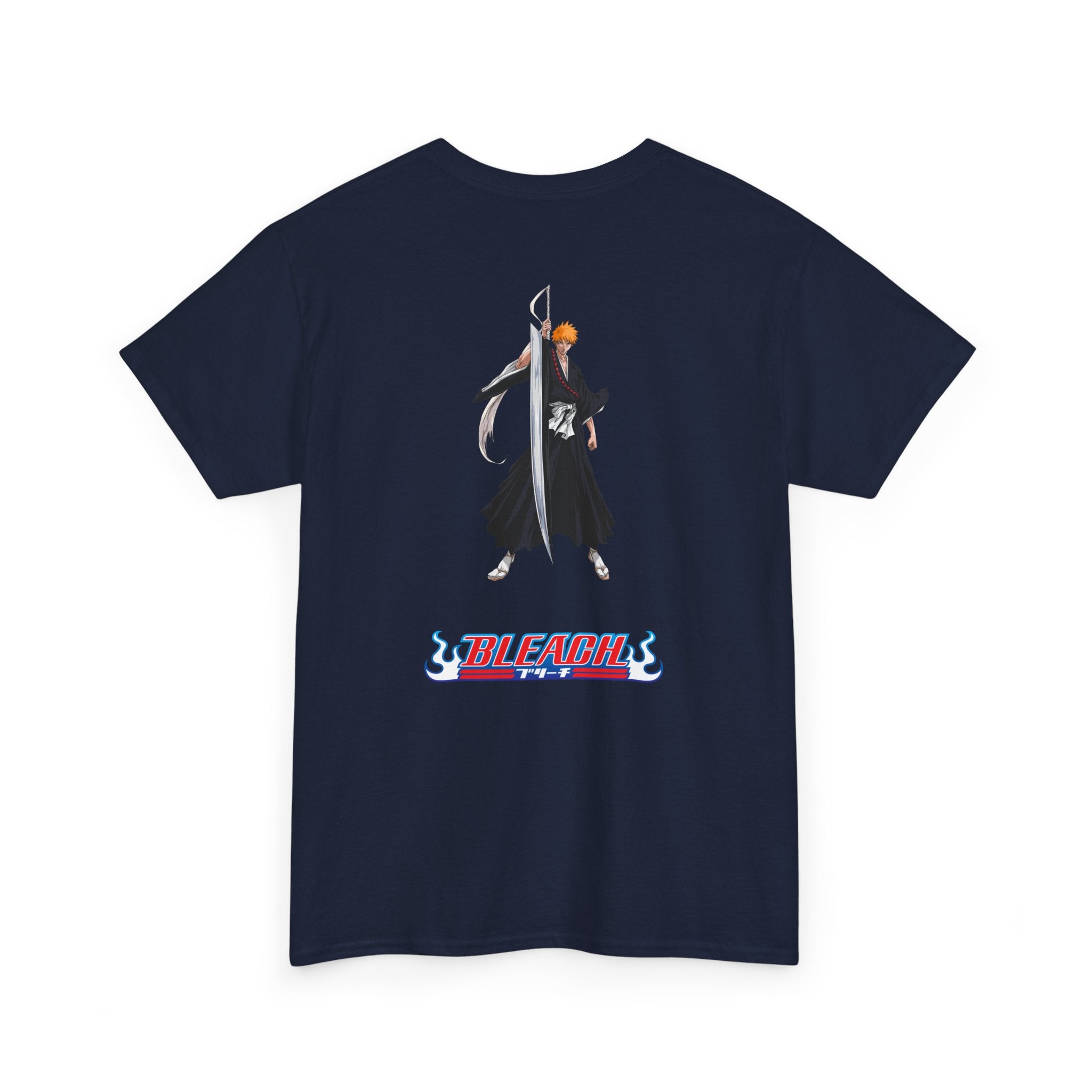 Anime T-Shirt Bleach "Ichigo Kurosaki" Back Graphic PlusVibe (Έως 5XL)