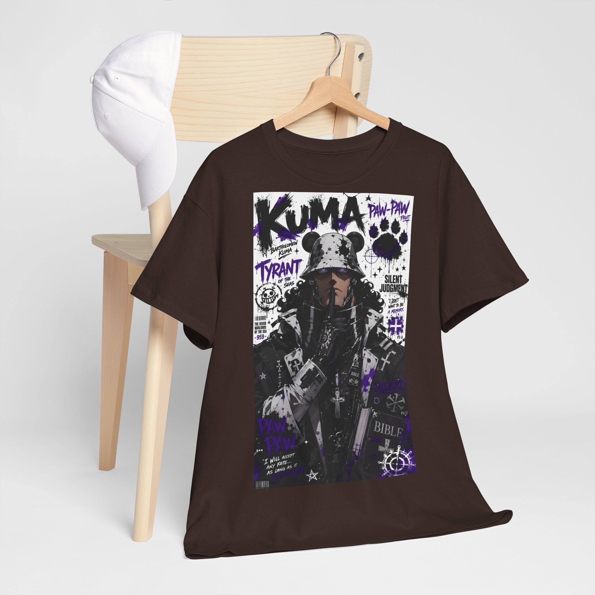 Anime T-Shirt "Bartholomew Kuma Streetwear" PlusVibe (Έως 5XL)
