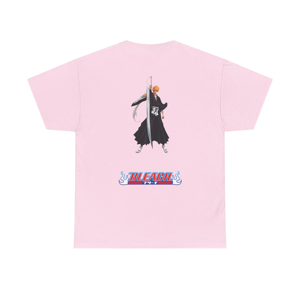 Anime T-Shirt Bleach "Ichigo Kurosaki" Back Graphic PlusVibe (Έως 5XL)