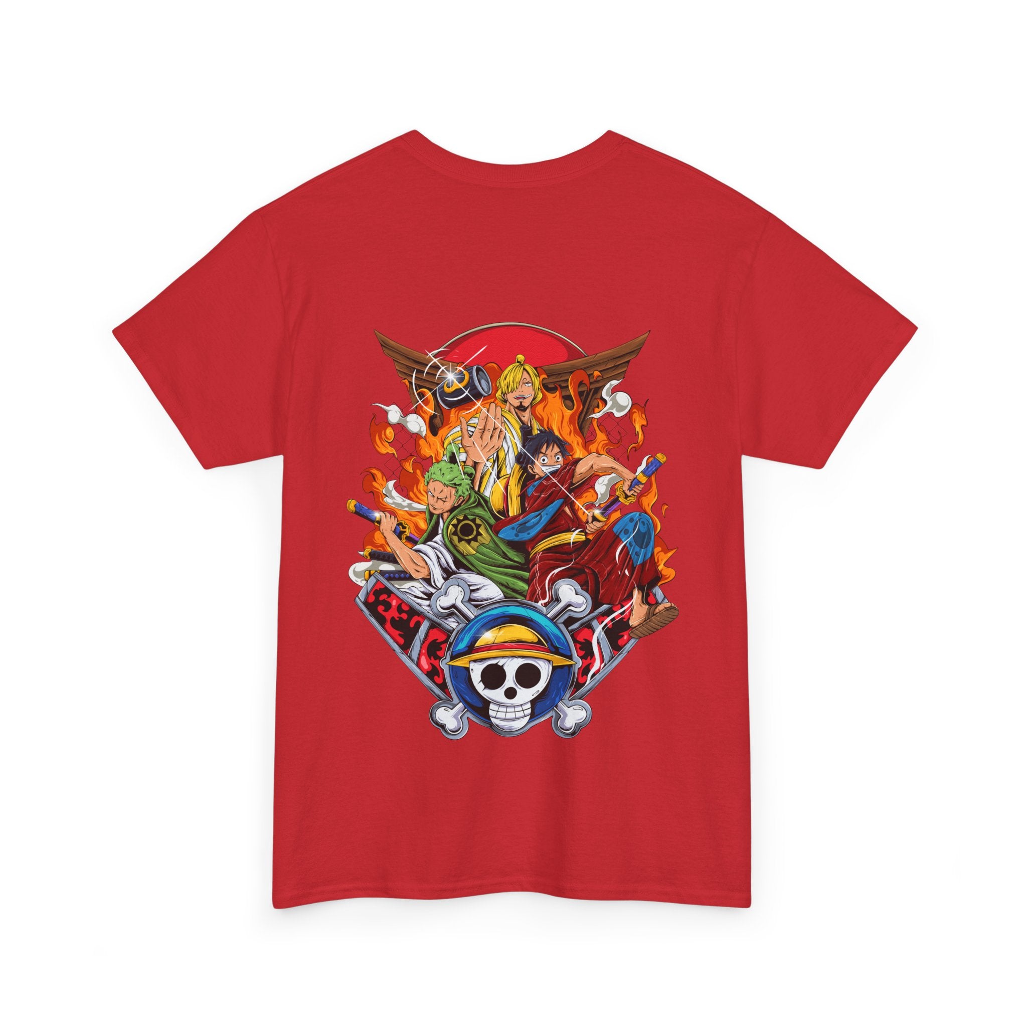 Anime T-Shirt One Piece "Power Trio" PlusVibe (Έως 5XL)