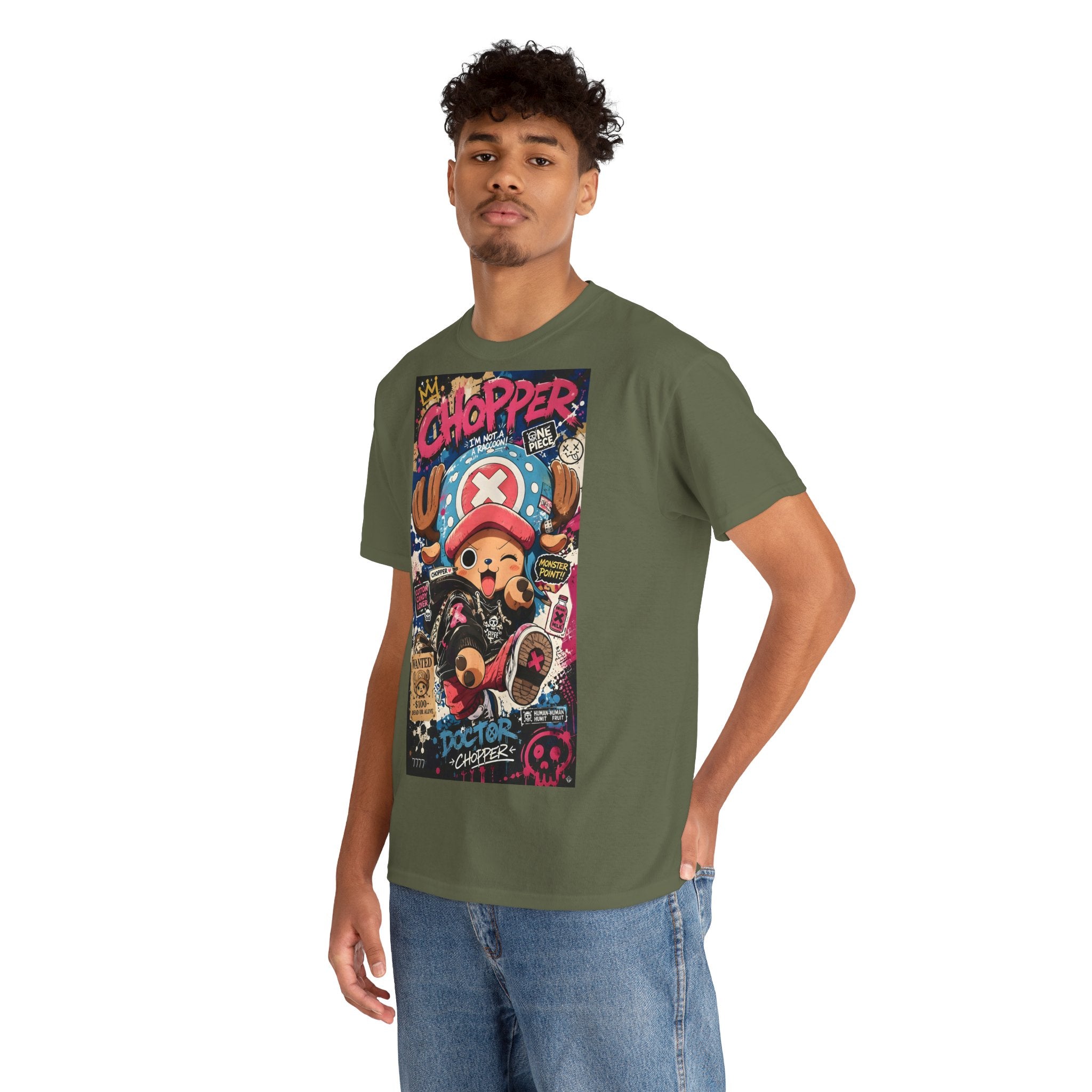 Anime T-Shirt "Tony Tony Chopper Streetwear" PlusVibe (Έως 5XL)