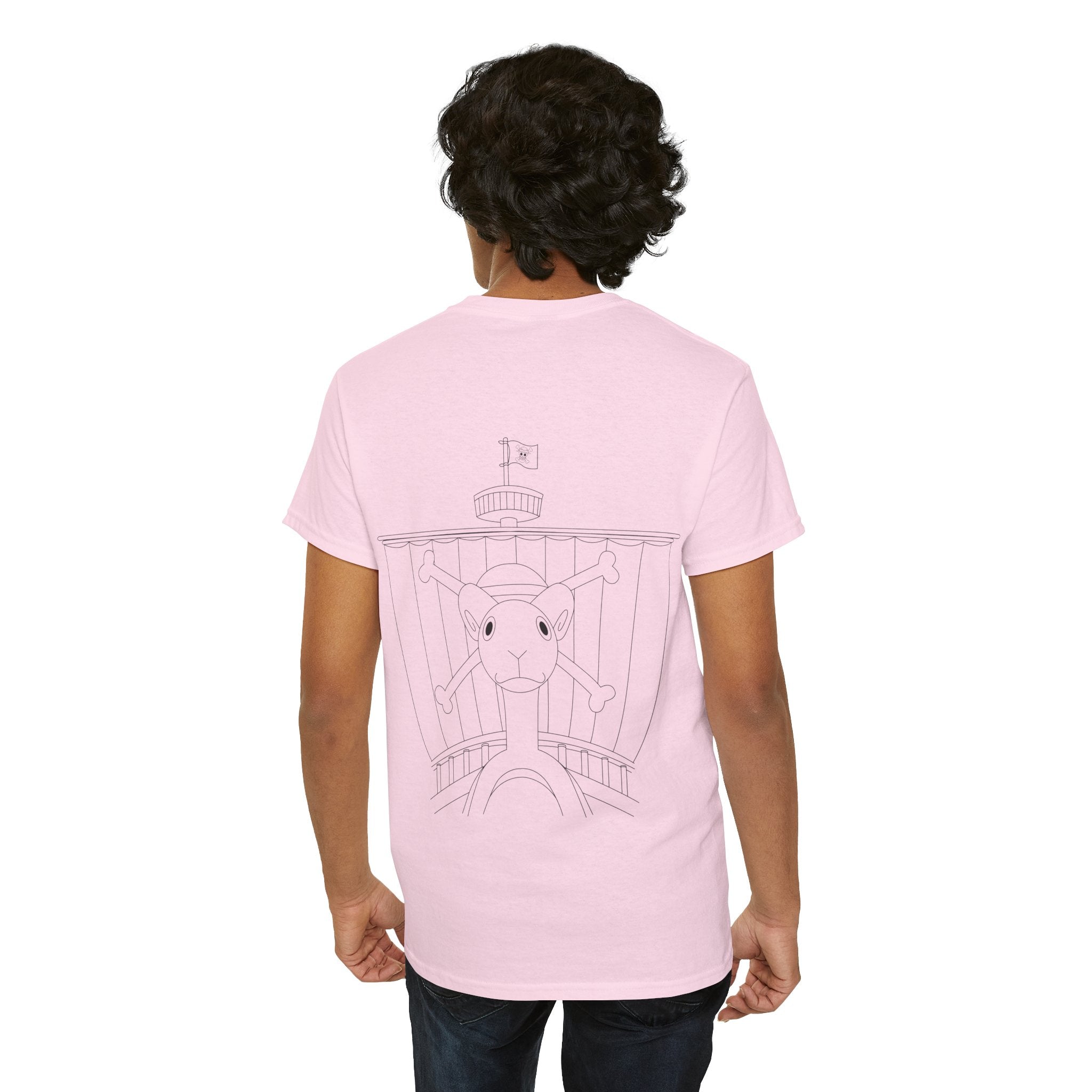 Anime T-Shirt "Going Merry Outline" PlusVibe (Έως 5XL)