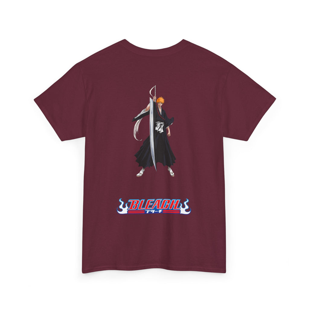 Anime T-Shirt Bleach "Ichigo Kurosaki" Back Graphic PlusVibe (Έως 5XL)