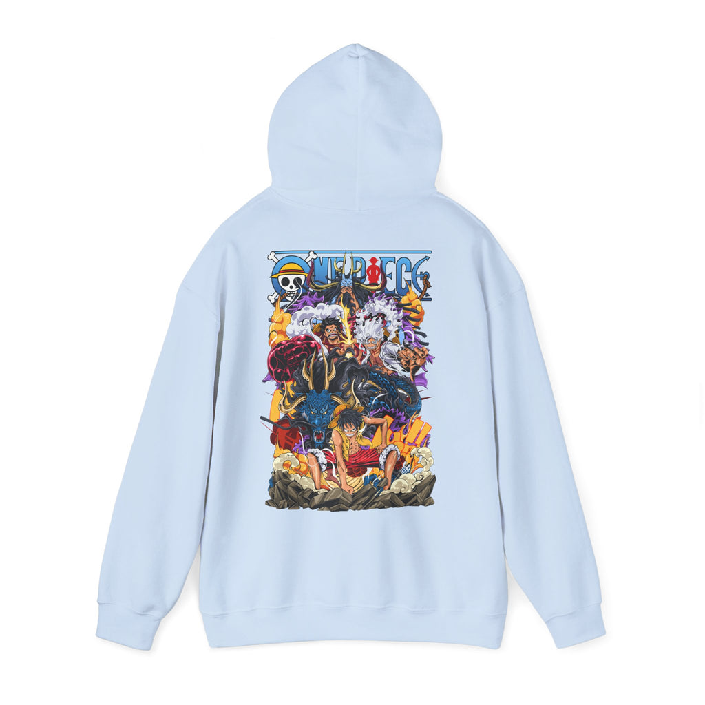 Oversized Φούτερ Luffy Gears Evolution – Unisex Comfort Fit